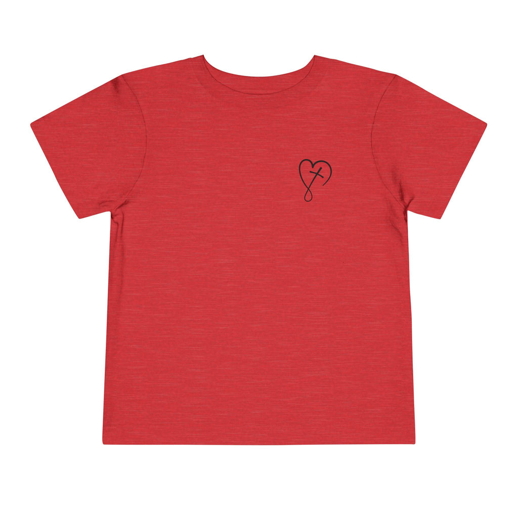 Toddler Short sleeve Jesus has my back