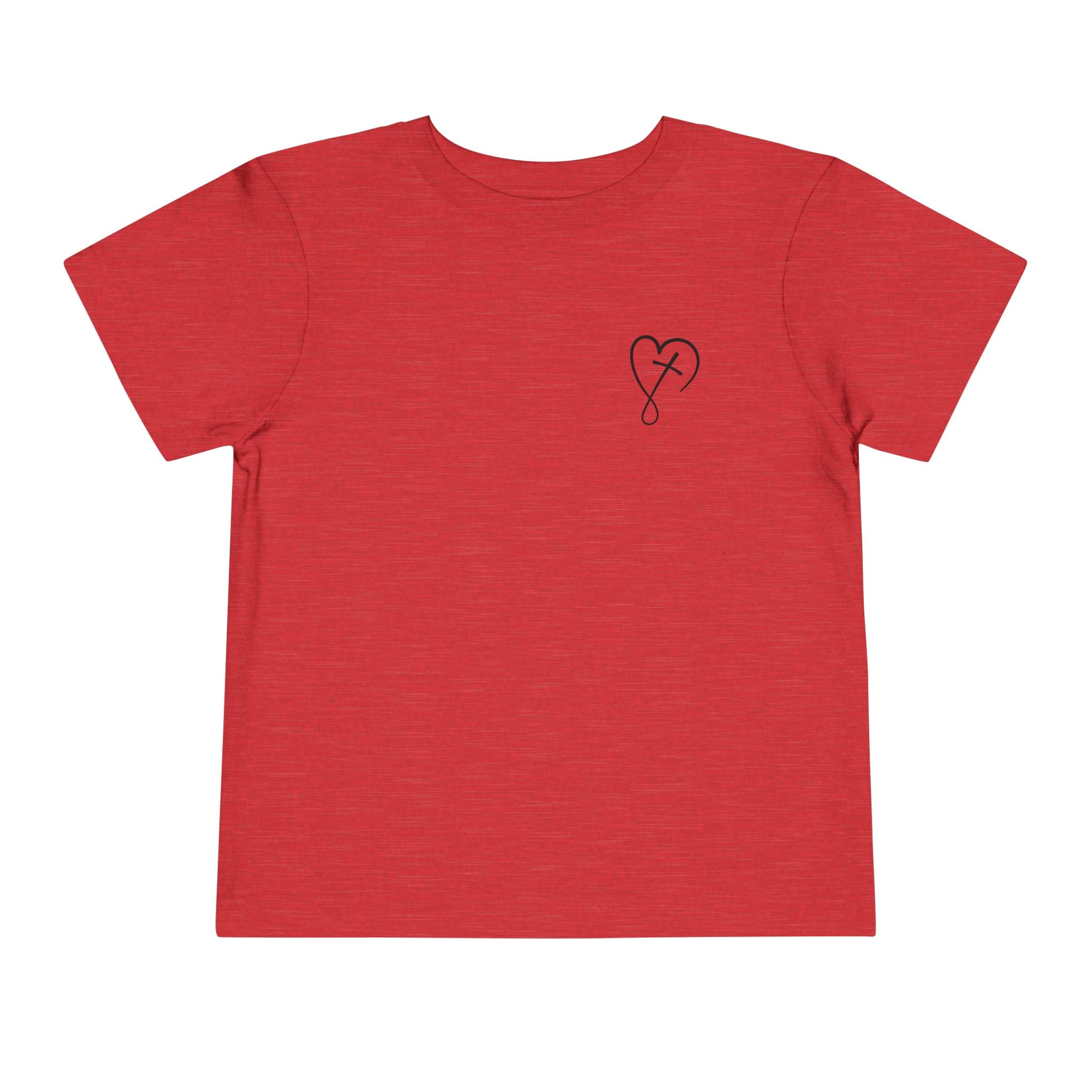 Toddler Short sleeve Jesus has my back