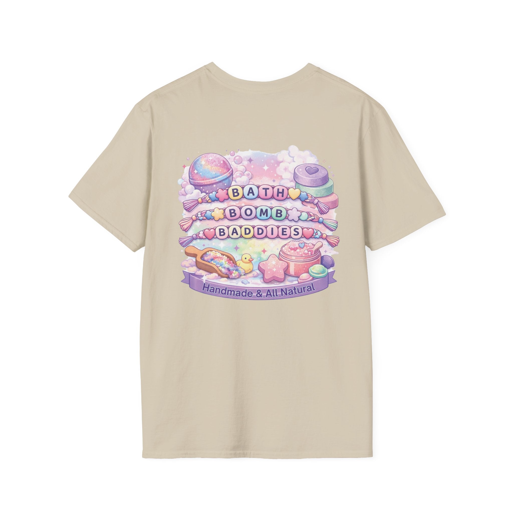 Bath Bomb Baddies T-Shirt — Pastel Handmade Bath Bombs Graphic Tee