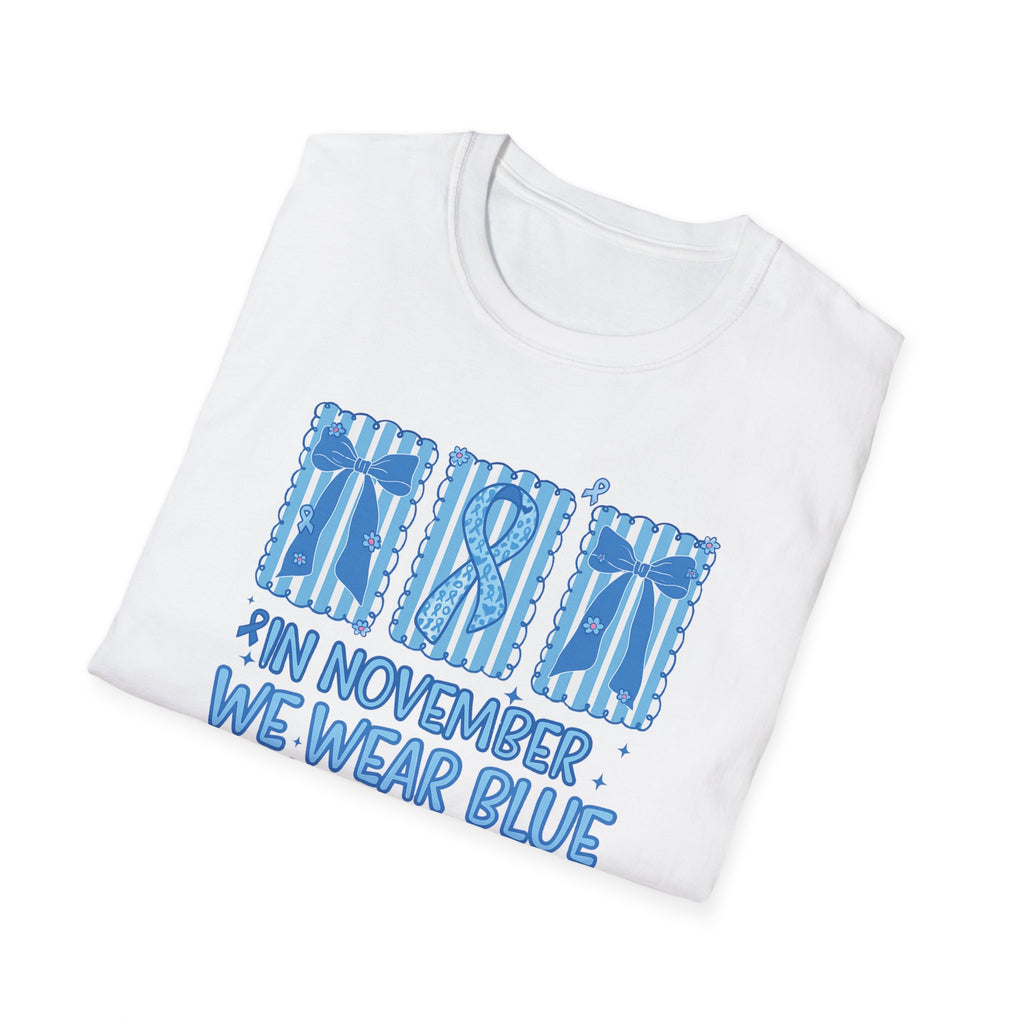 Diabetes Awareness T-Shirt — "In November We Wear Blue"