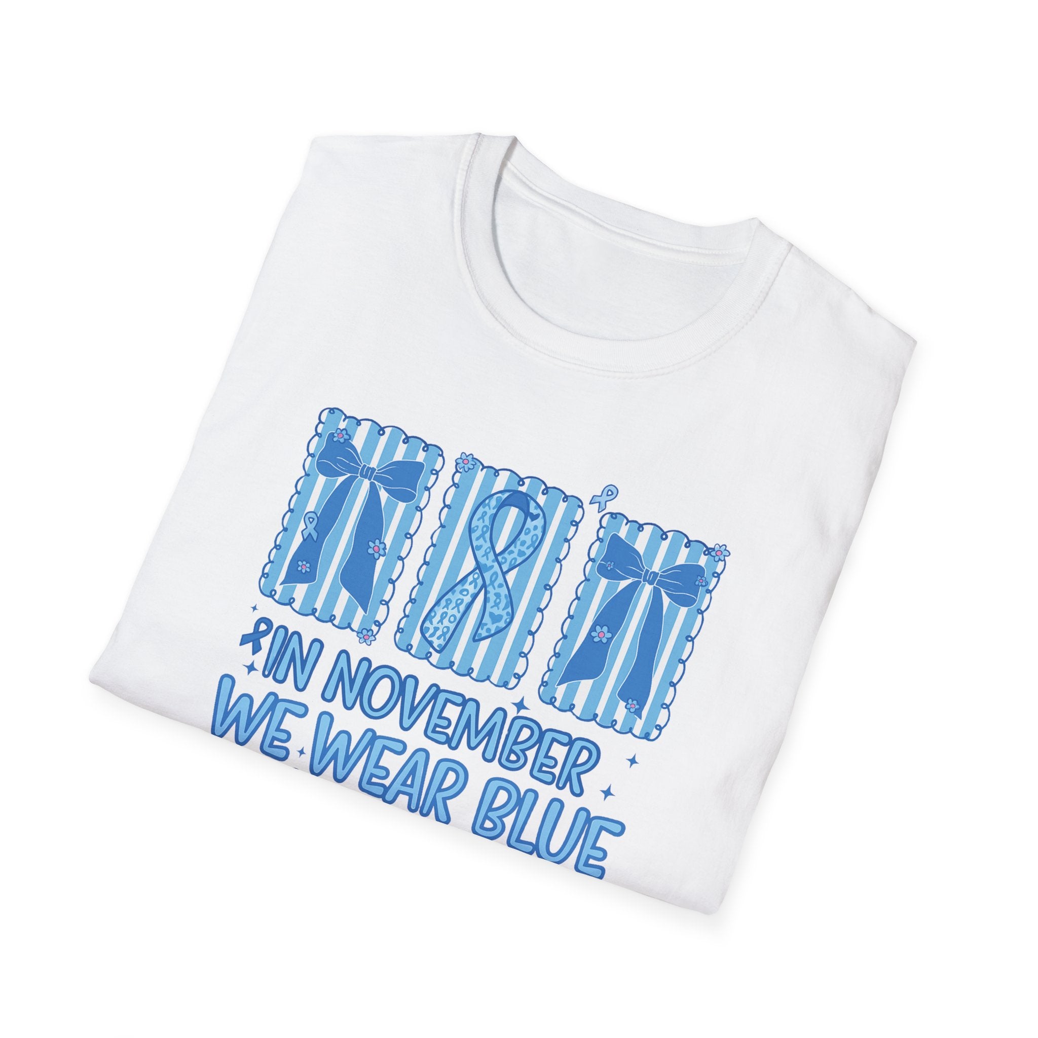 Diabetes Awareness T-Shirt — "In November We Wear Blue"