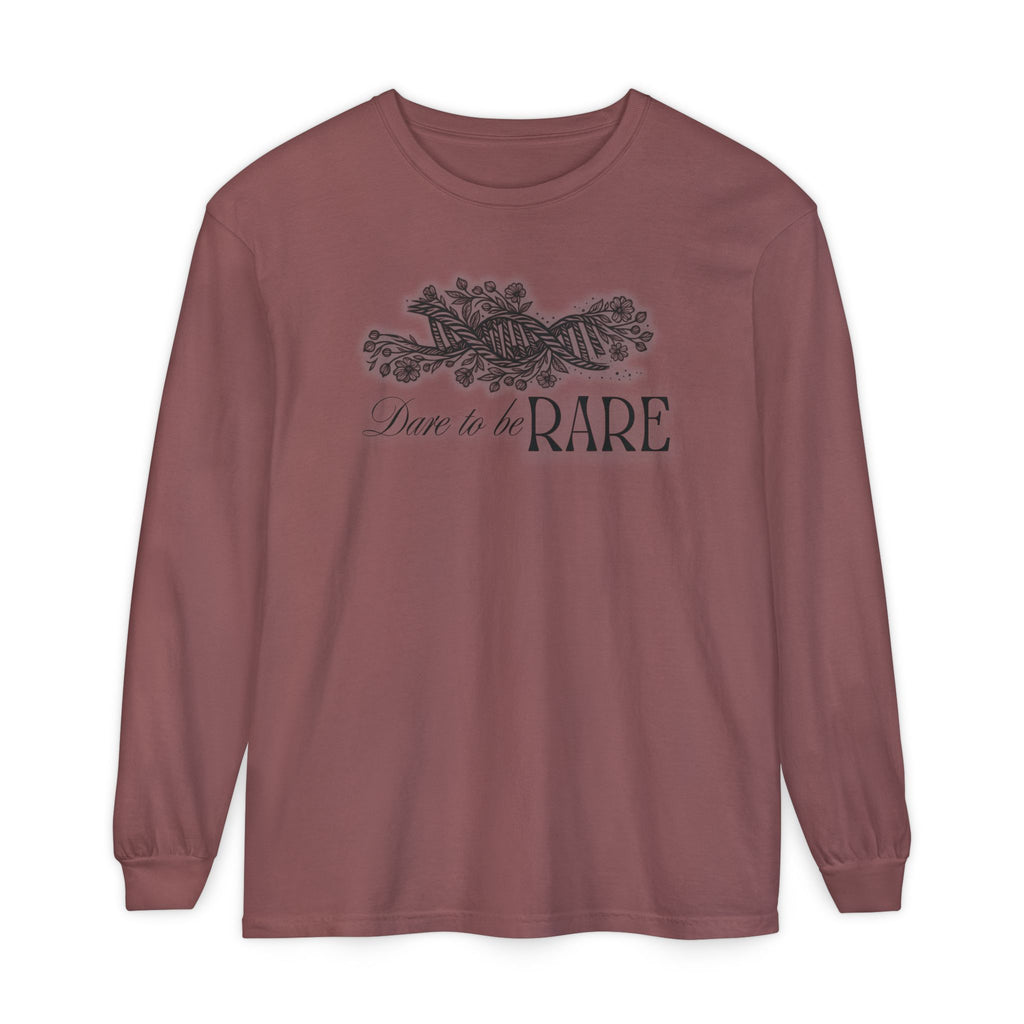 Long Sleeve T-Shirt Dare to be Rare Design