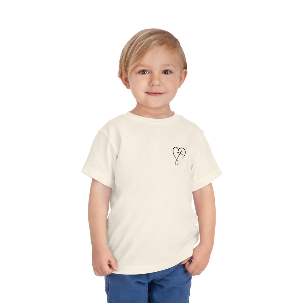 Toddler Short sleeve Jesus has my back
