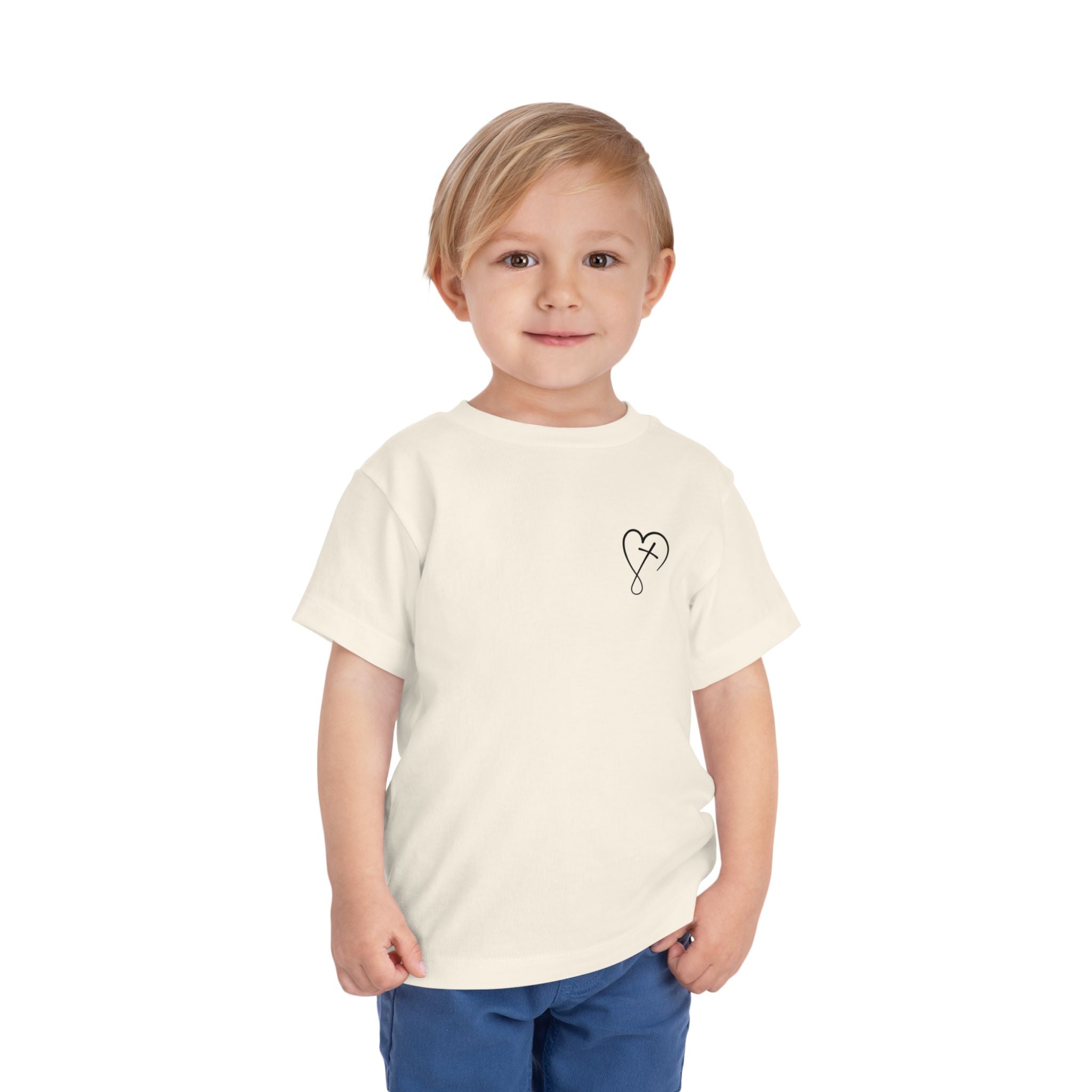Toddler Short sleeve Jesus has my back