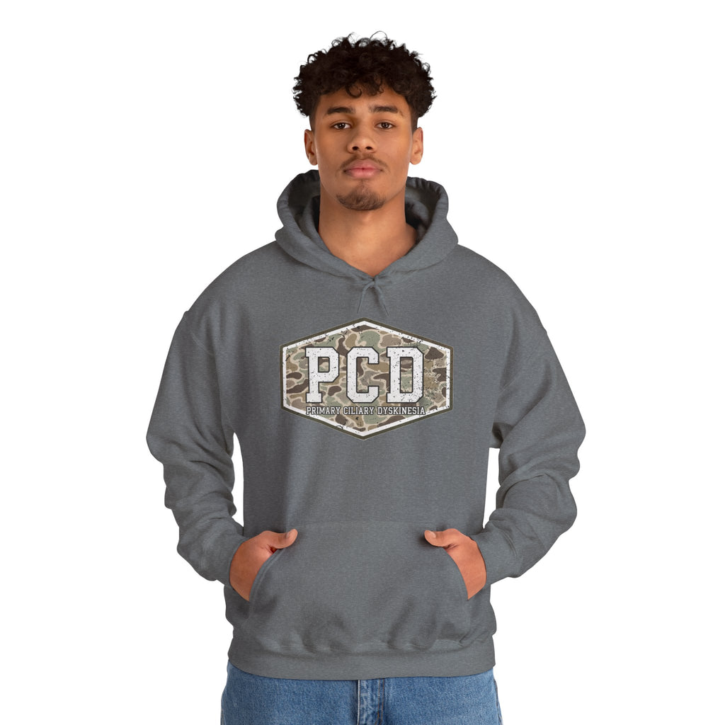PCD Camo Logo Hoodie – Tactical Military Style Pullover