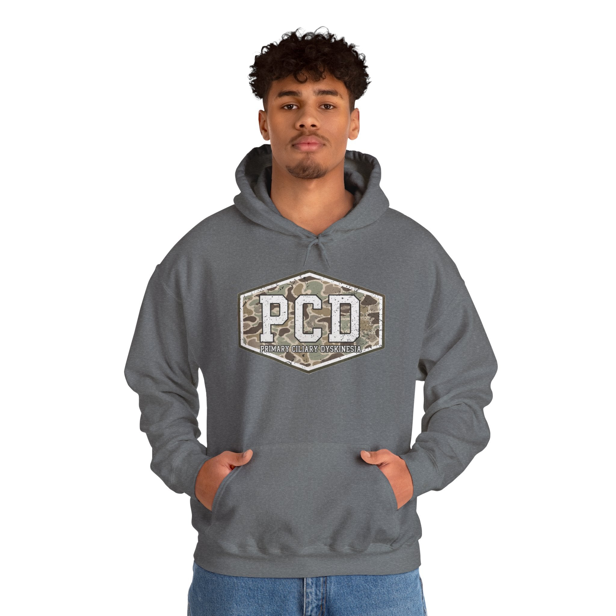 PCD Camo Logo Hoodie – Tactical Military Style Pullover