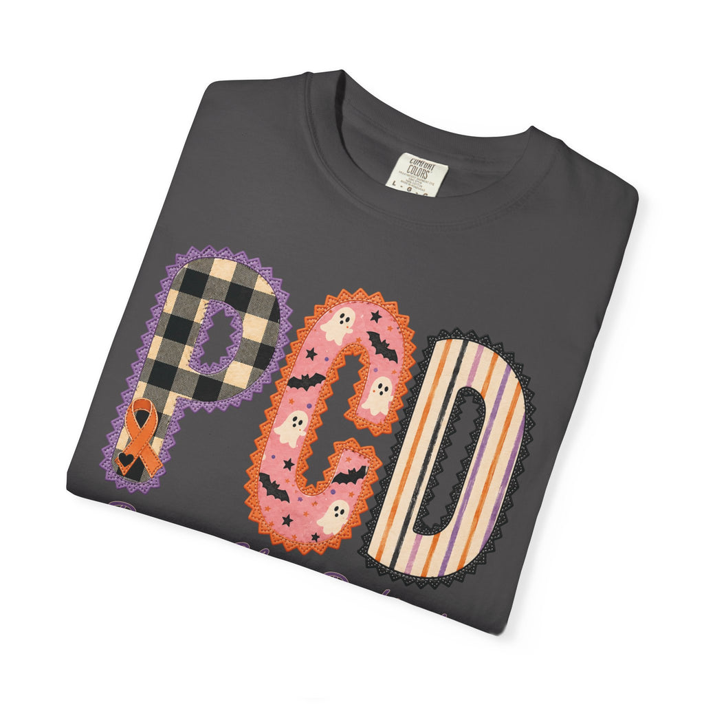 PCD Awareness T-Shirt Halloween theme — Primary Ciliary Dyskinesia Support Tee