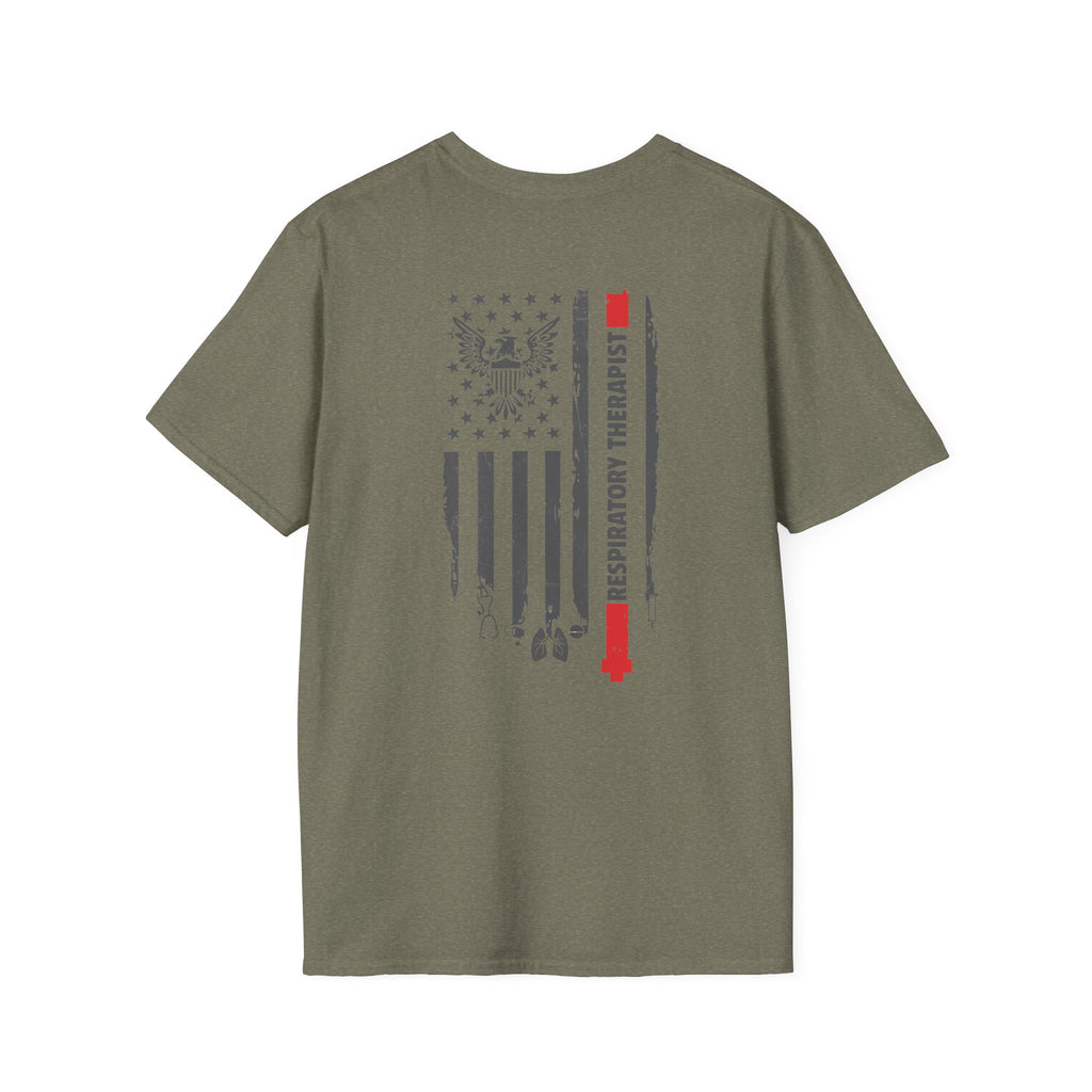 Respiratory Therapist Flag T-Shirt