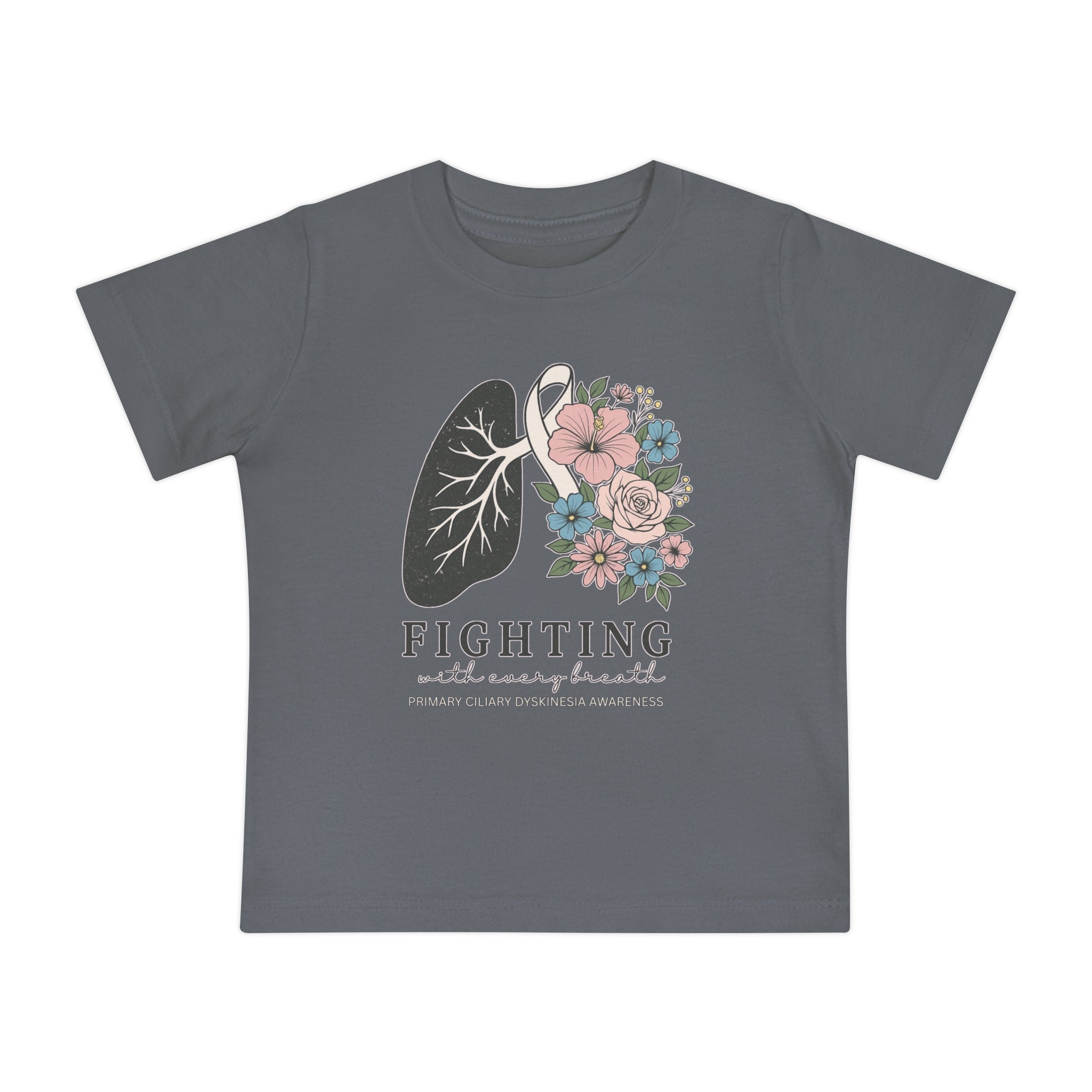 Infant T-Shirt Fighting with Every Breath PCD