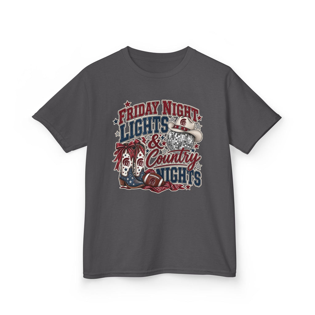 Kids Tee — "Friday Night Lights & Country Nights" Graphic