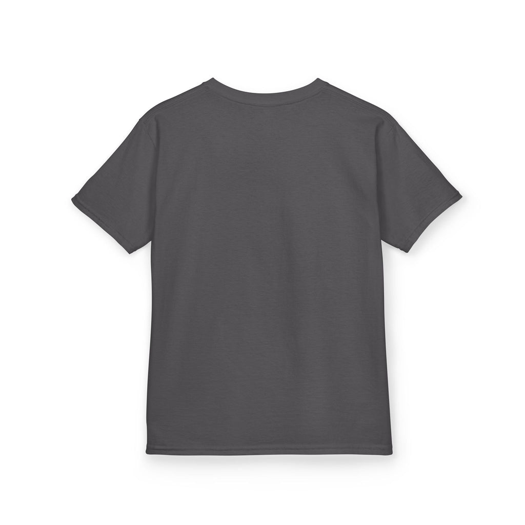 The Jentri- Primary Ciliary Dyskinesia Awareness Kids Tee — Orange & Blue Ribbon Design