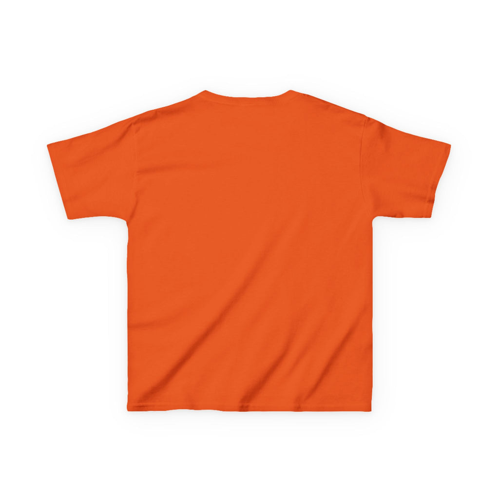 The Jentri- Primary Ciliary Dyskinesia Awareness Kids Tee — Orange & Blue Ribbon Design