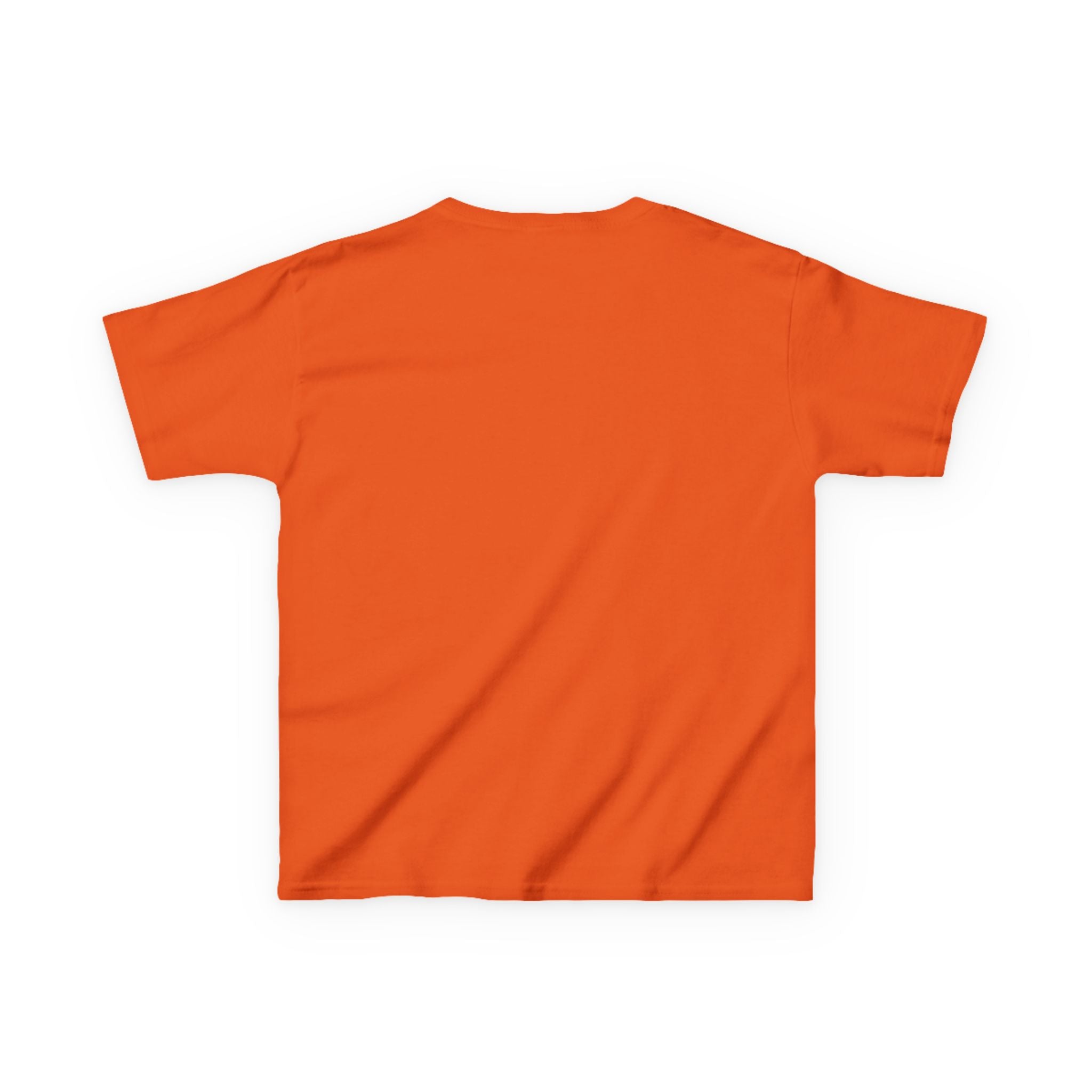 The Jentri- Primary Ciliary Dyskinesia Awareness Kids Tee — Orange & Blue Ribbon Design