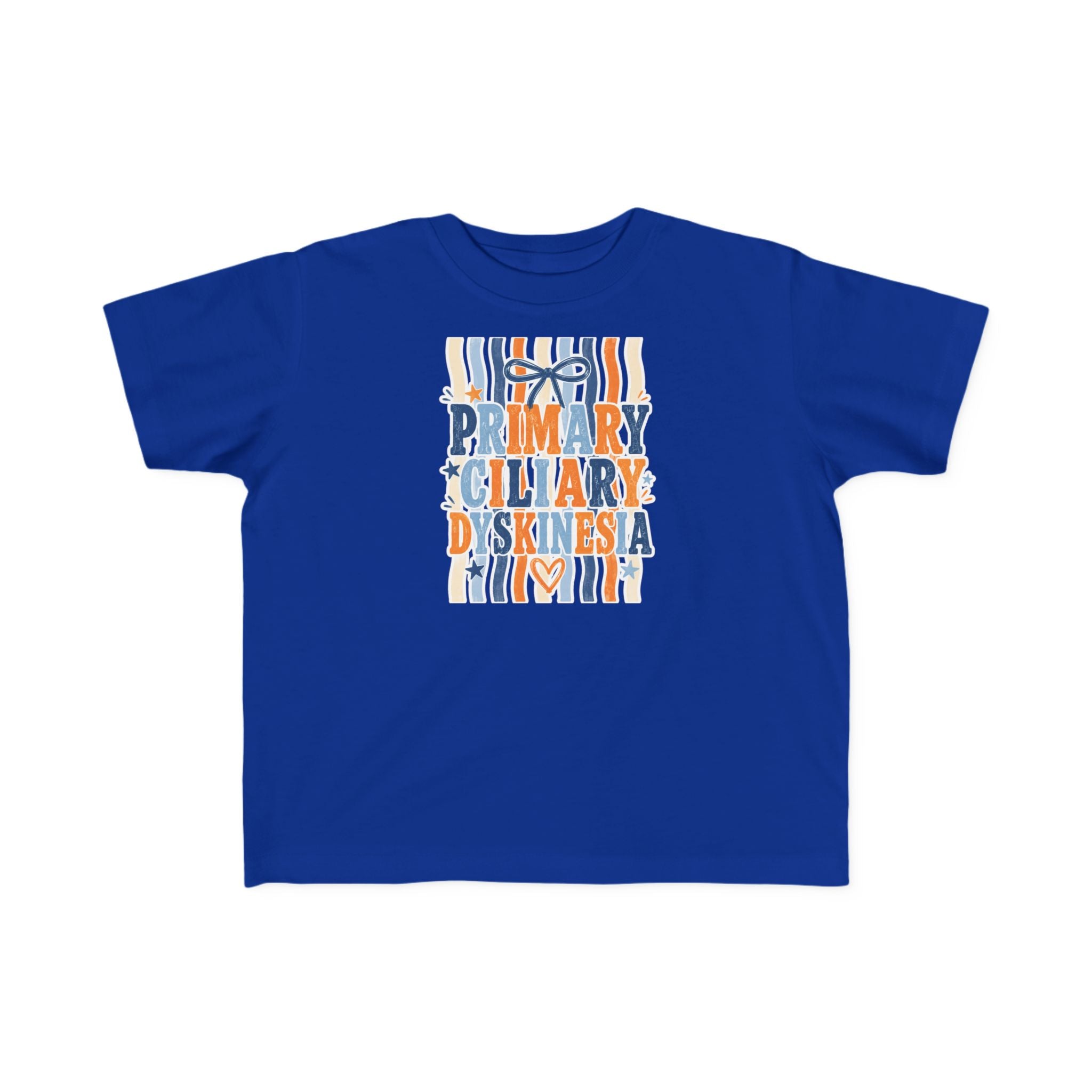 The Jentri- Toddler Primary Ciliary Dyskinesia Tee — Awareness Ribbon Design
