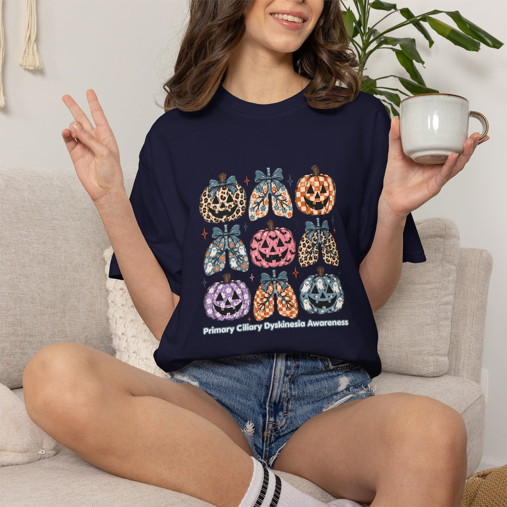 PCD Halloween Leopard Pumpkin Tee