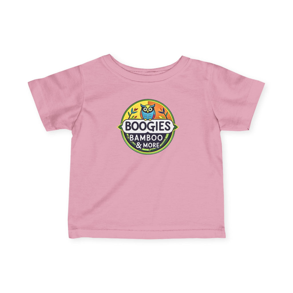Infant Tee — 'Boogies Bamboo & More' Logo Baby Shirt