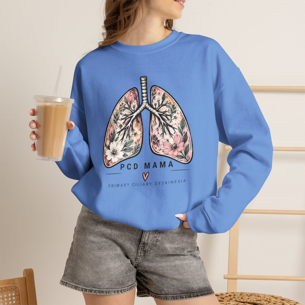 PCD Mama Floral Lungs Sweatshirt