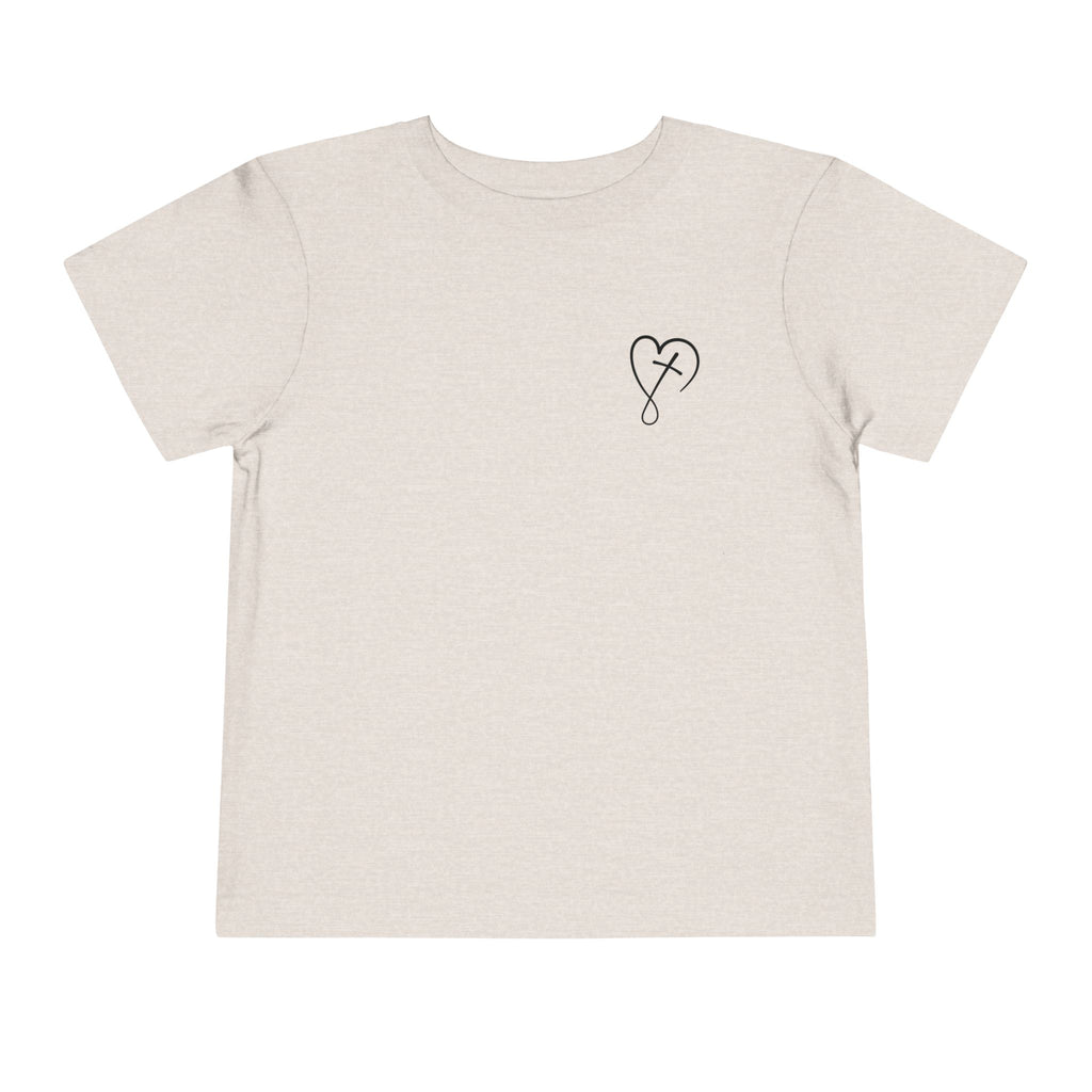 Toddler Short sleeve Jesus has my back