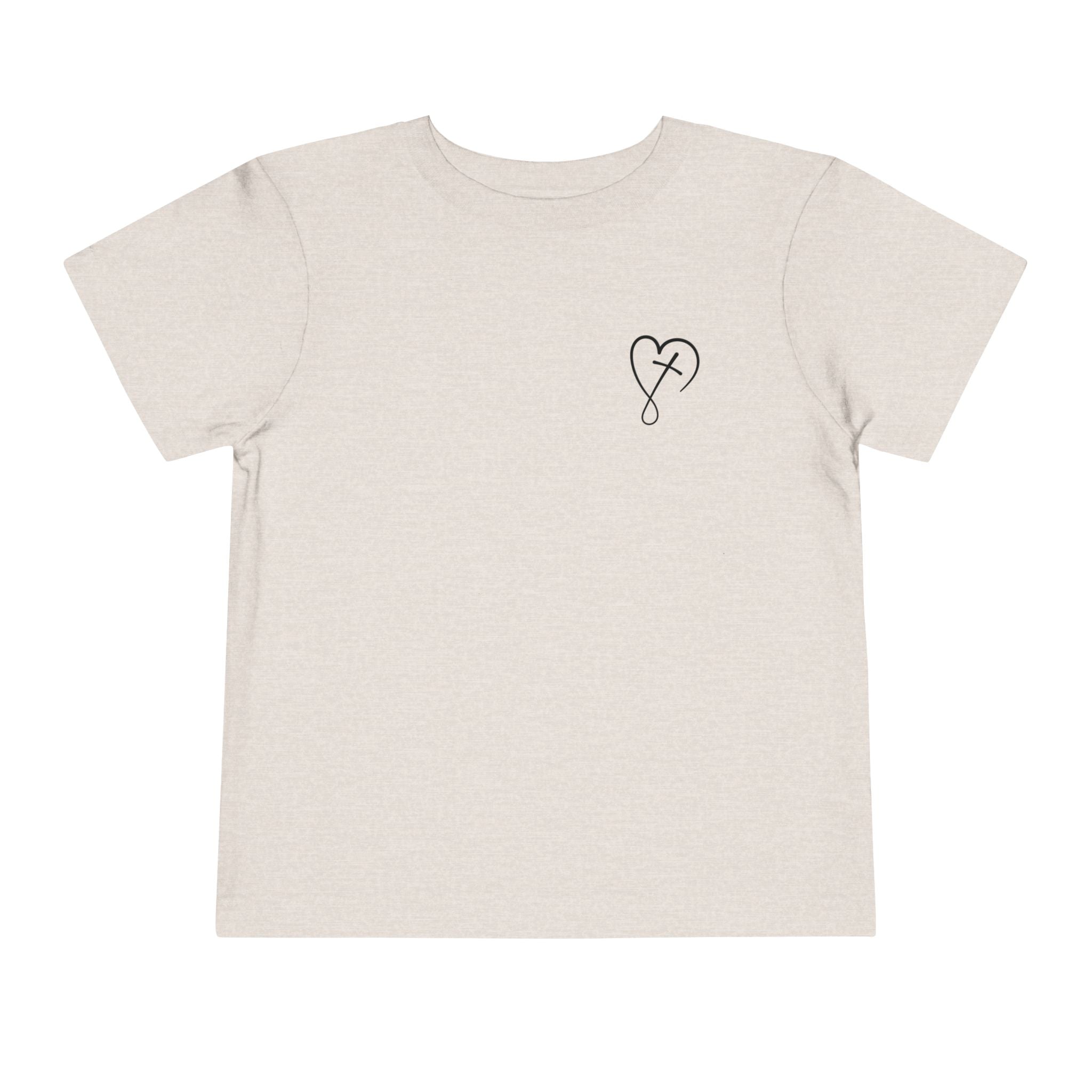 Toddler Short sleeve Jesus has my back