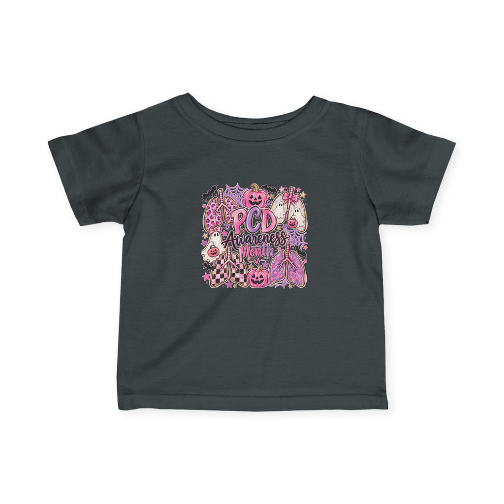 Infant Tee — Pink PCD Awareness Baby Shirt