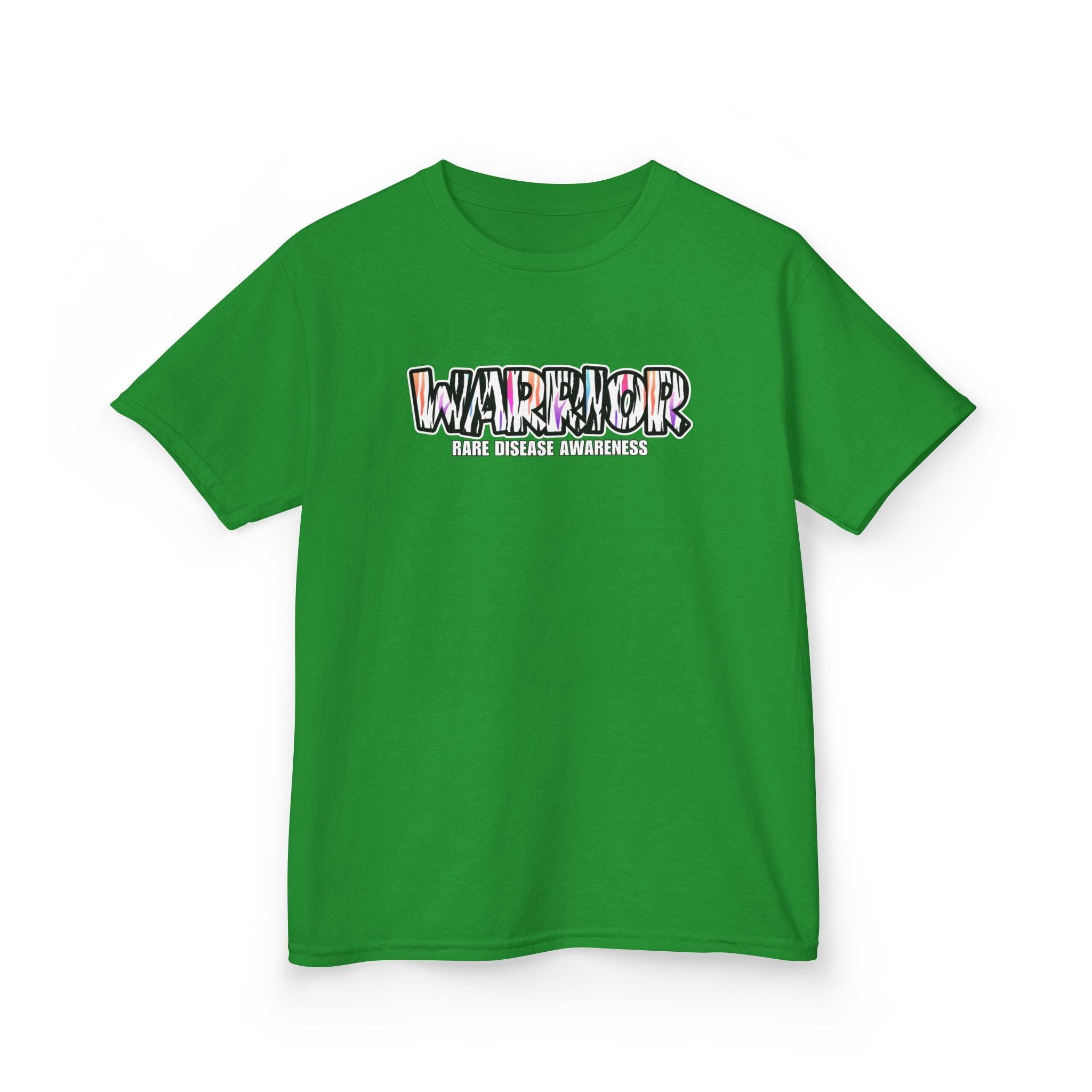 Youth Warrior Stripes Tee — Andme Bamboo Collab Graphic T-Shirt