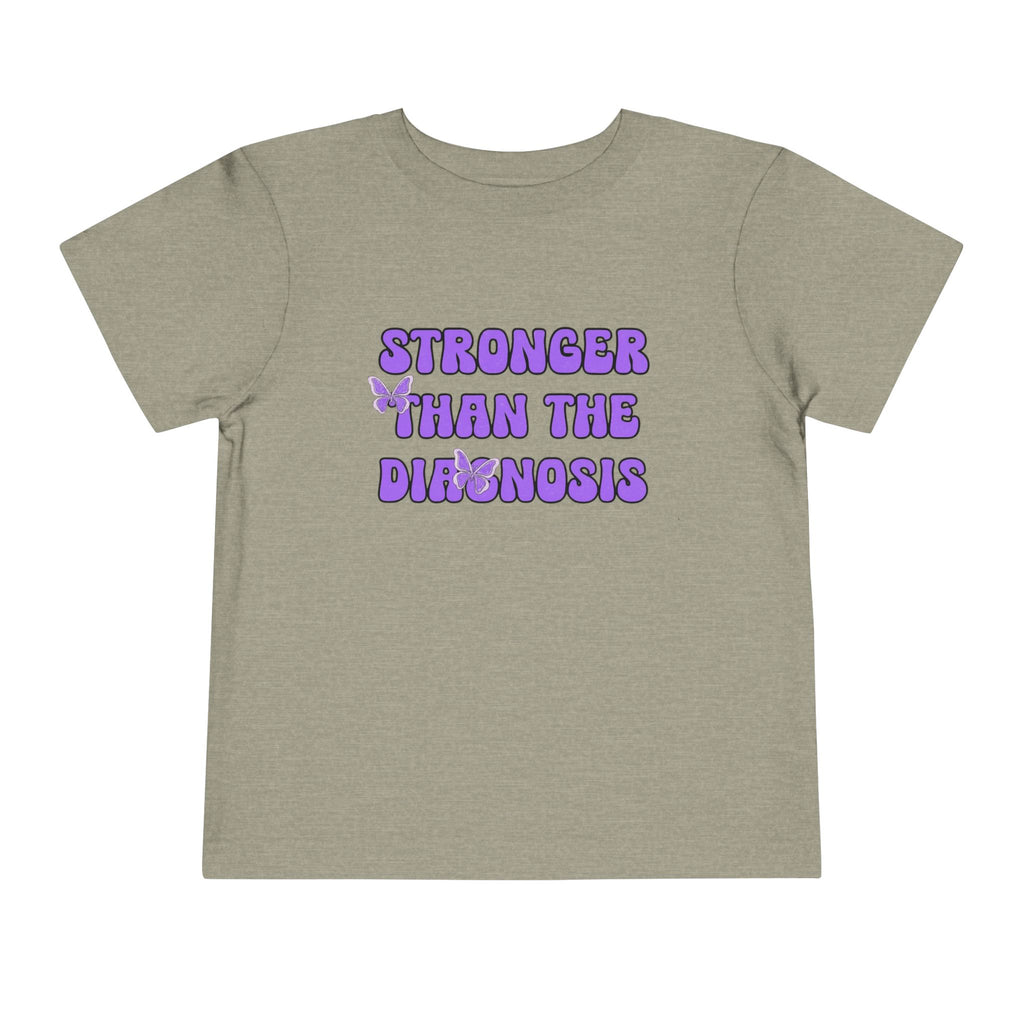 Toddler T-Shirt Stronger than the Diagnosis