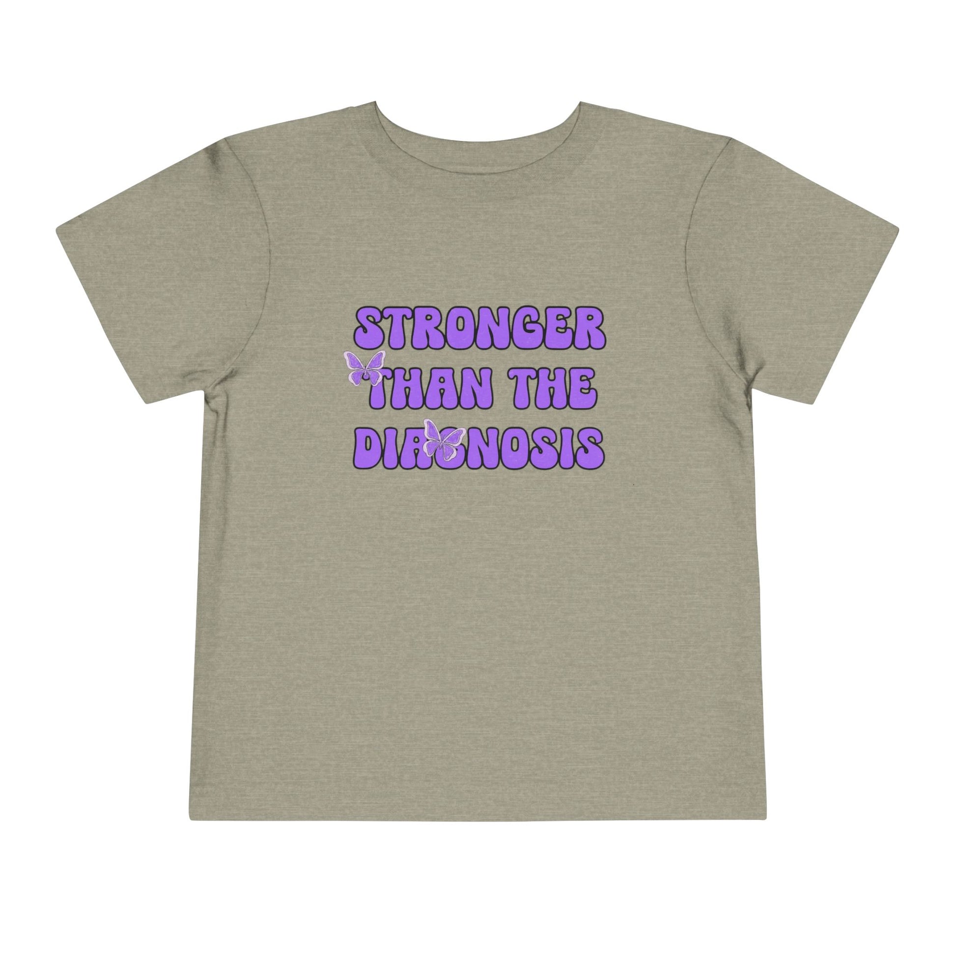 Toddler T-Shirt Stronger than the Diagnosis