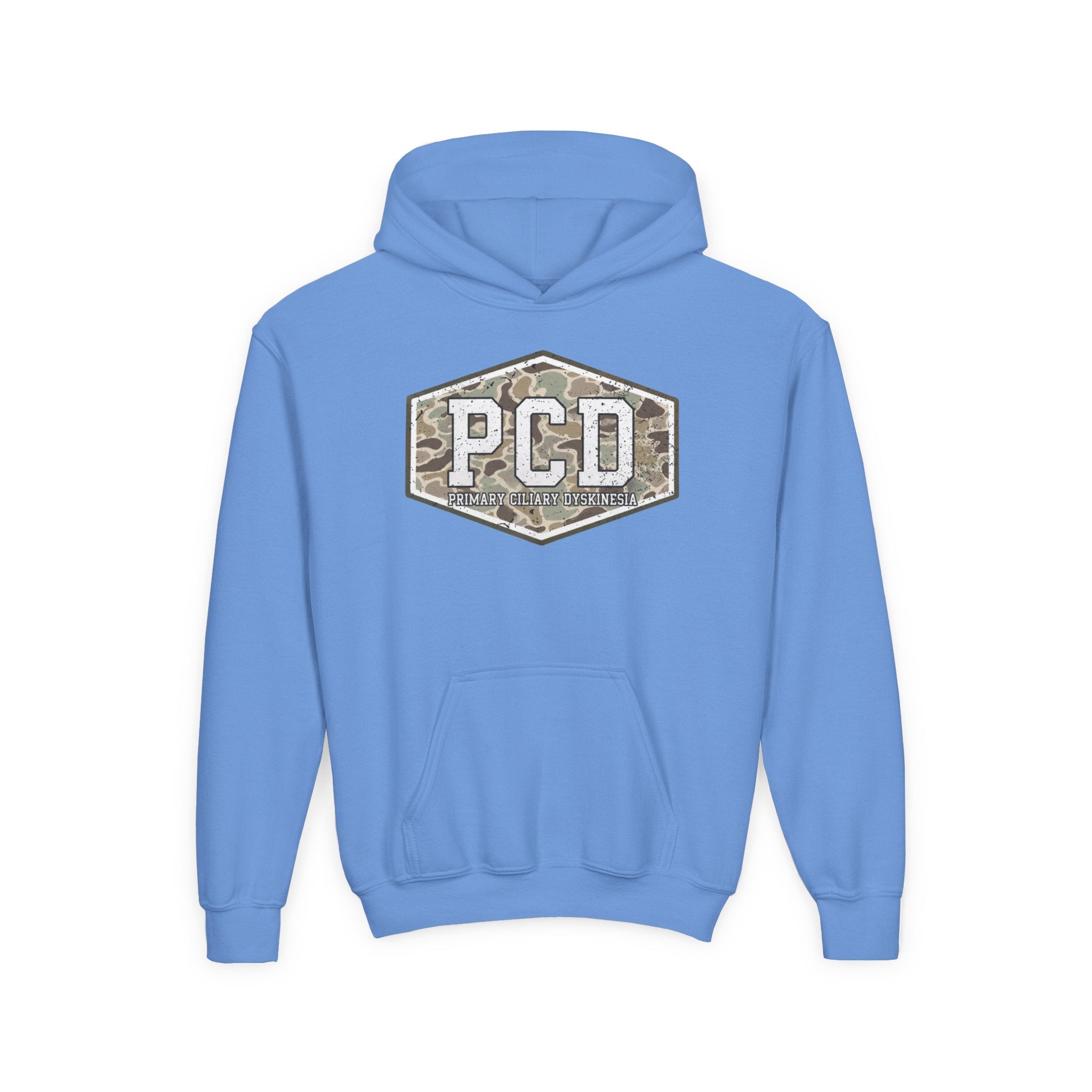 Youth Hoodie – PCD Camo Logo Pullover
