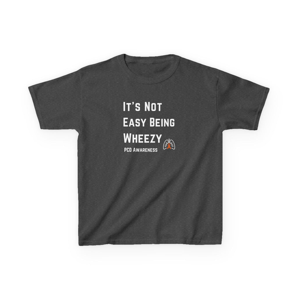 Kids 'Not Easy Being Wheezy' PCD Awareness Tee