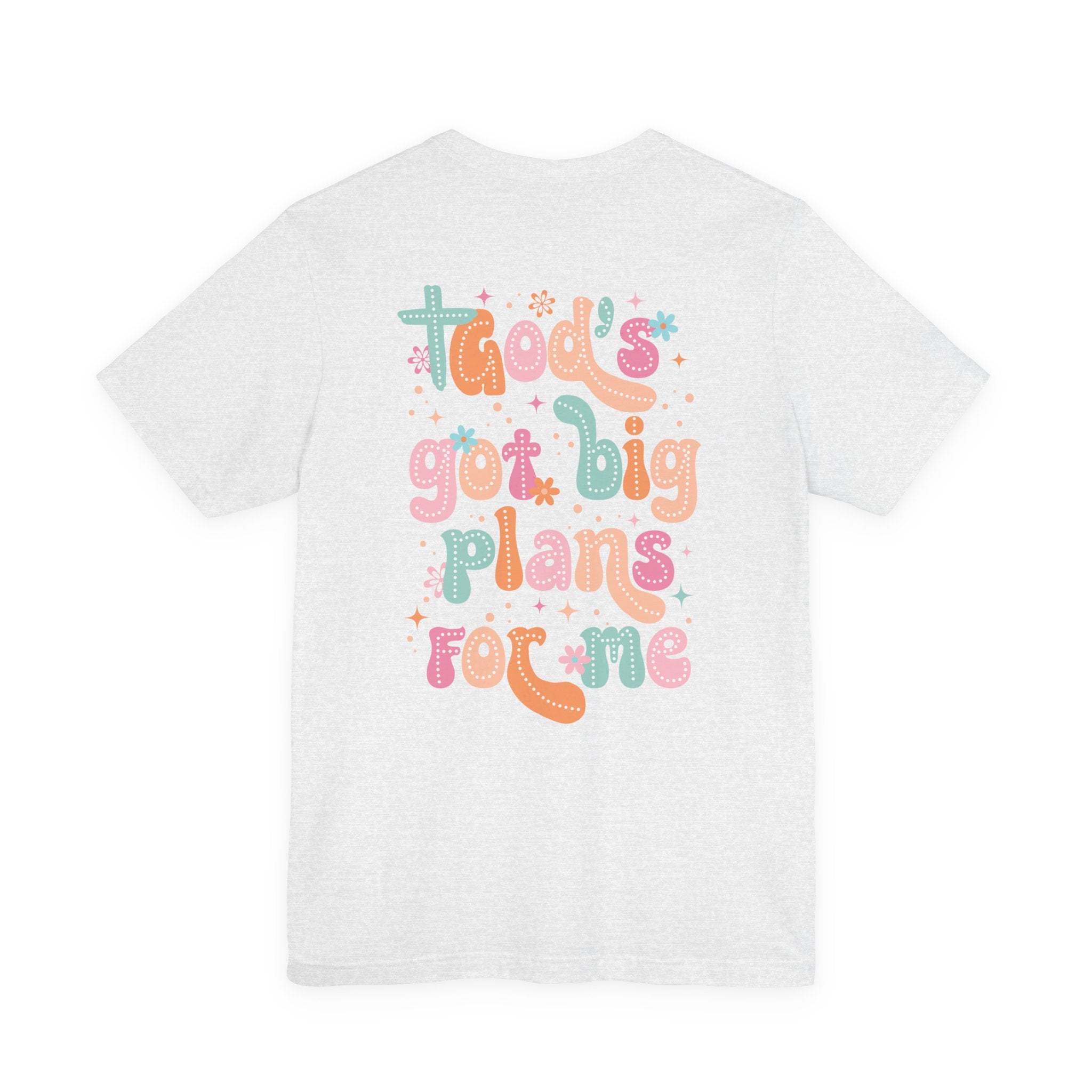 God's Got Big Plans For Me T-Shirt — Christian Mama Cross Tee