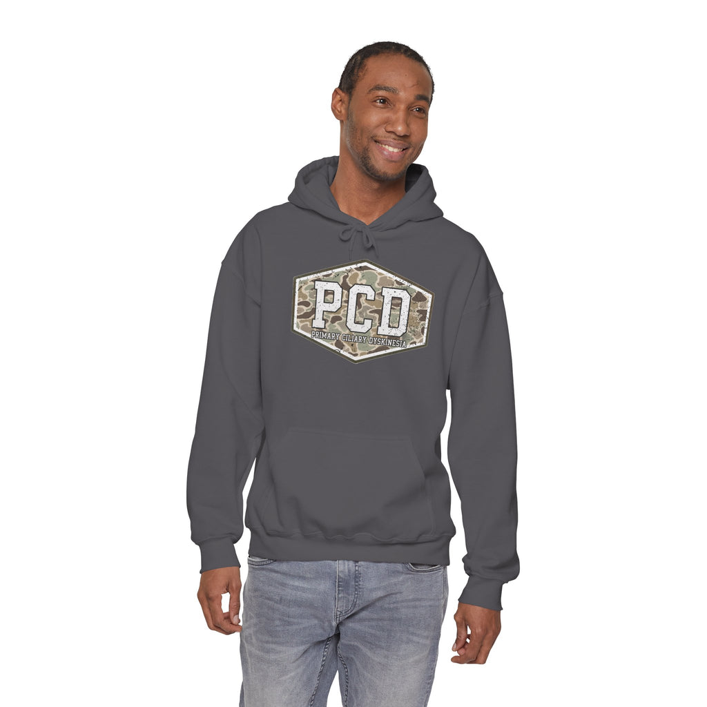 PCD Camo Logo Hoodie – Tactical Military Style Pullover