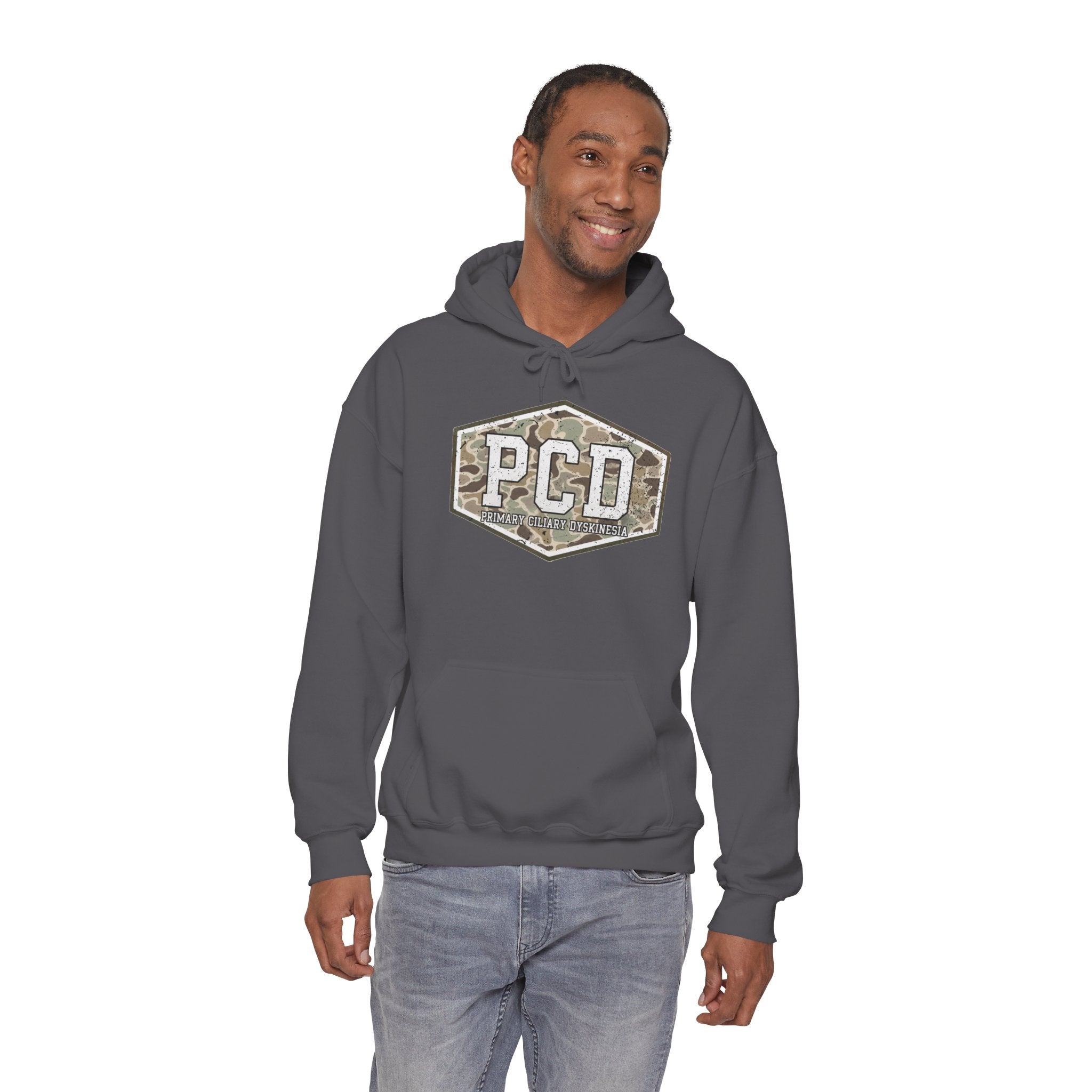 PCD Camo Logo Hoodie – Tactical Military Style Pullover