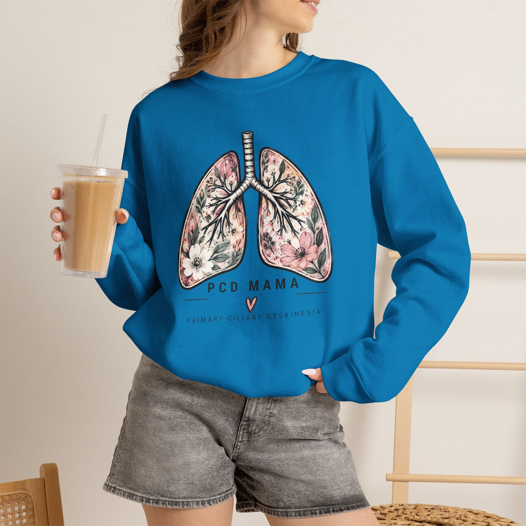 PCD Mama Floral Lungs Sweatshirt