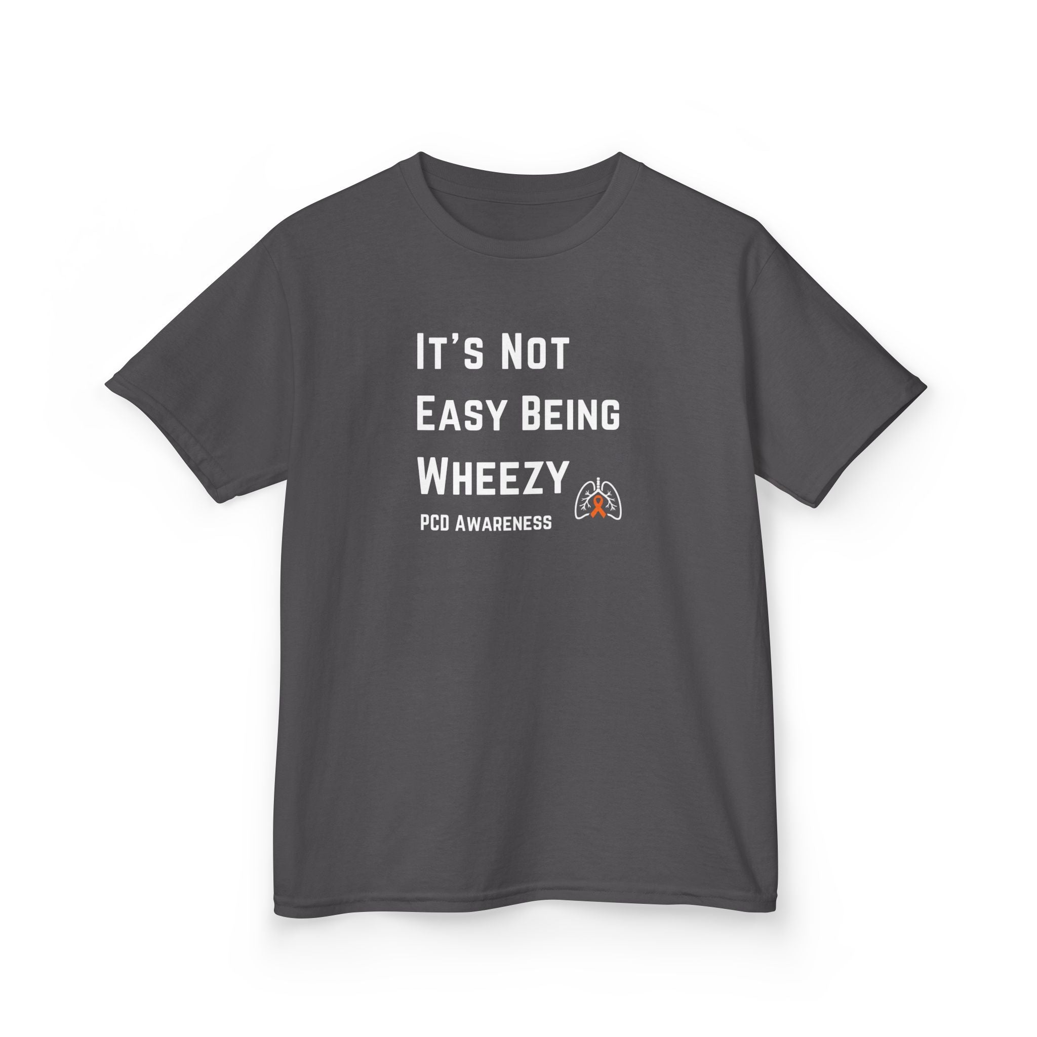 Kids 'Not Easy Being Wheezy' PCD Awareness Tee