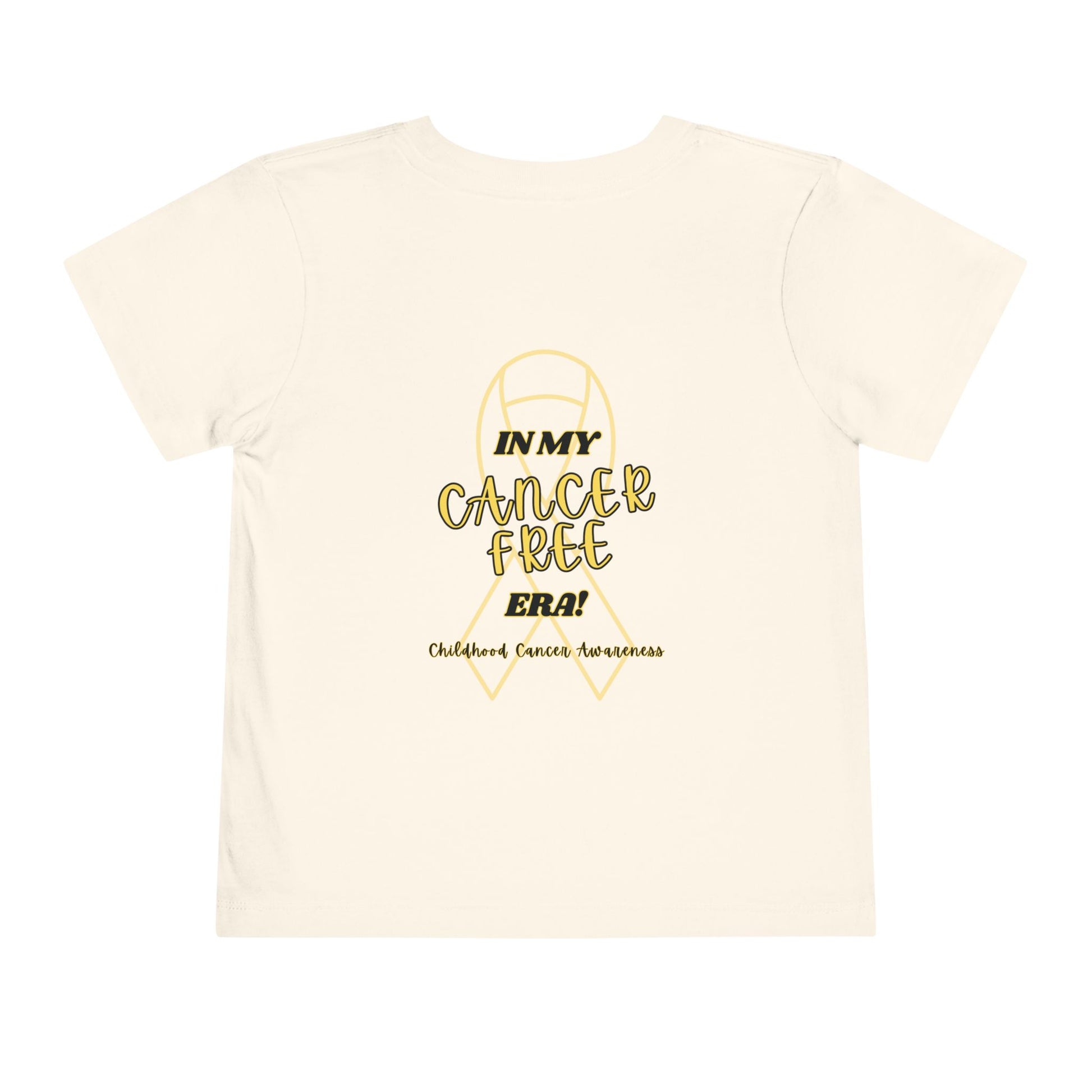 Toddler Childhood Cancer Free Era tee
