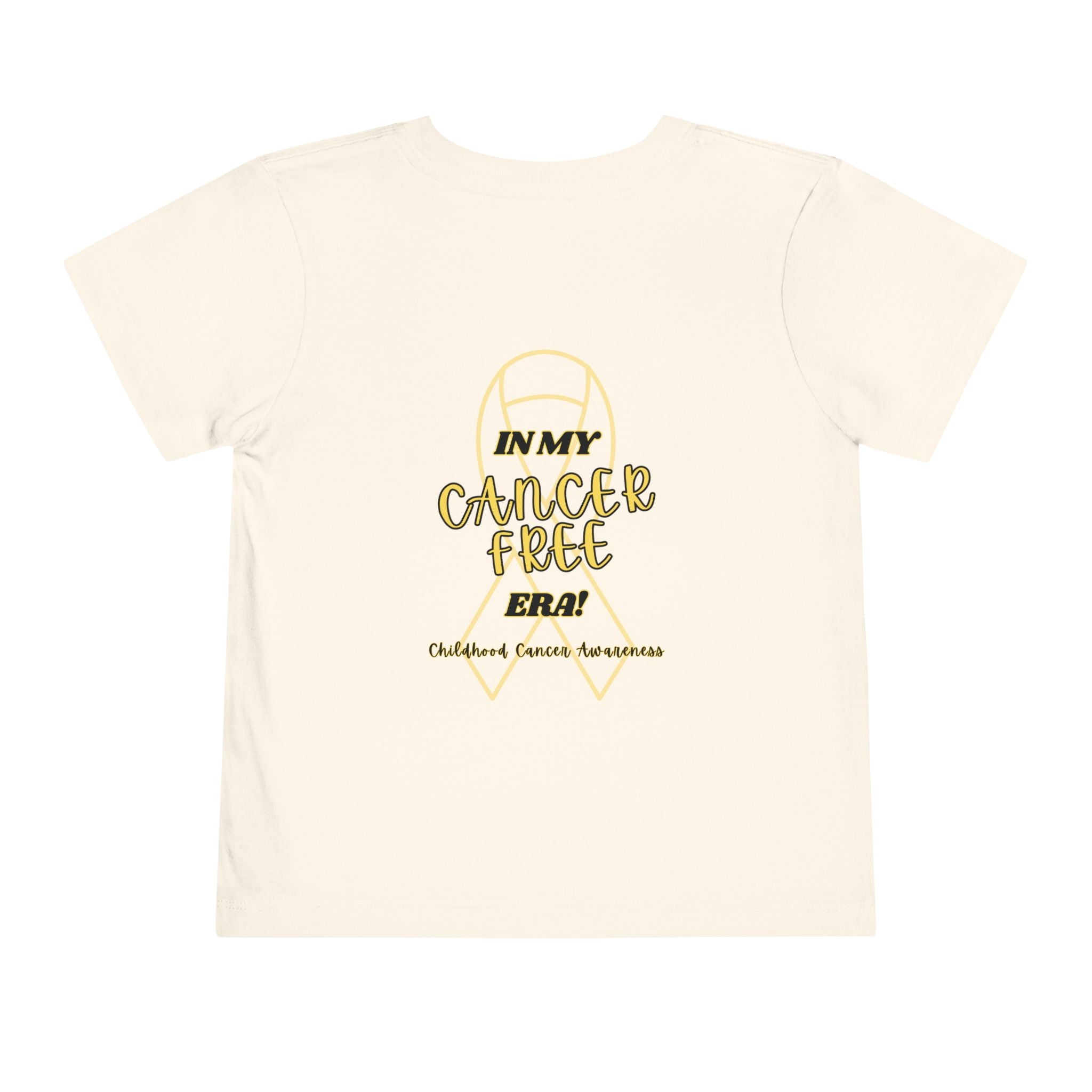 Toddler Childhood Cancer Free Era tee