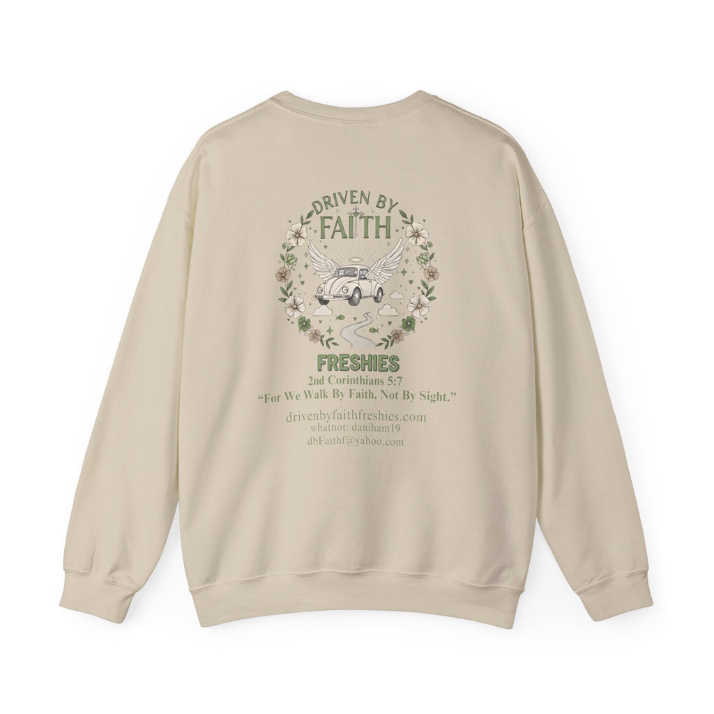 Driven By Faith Freshies Crewneck Sweatshirt- Dani