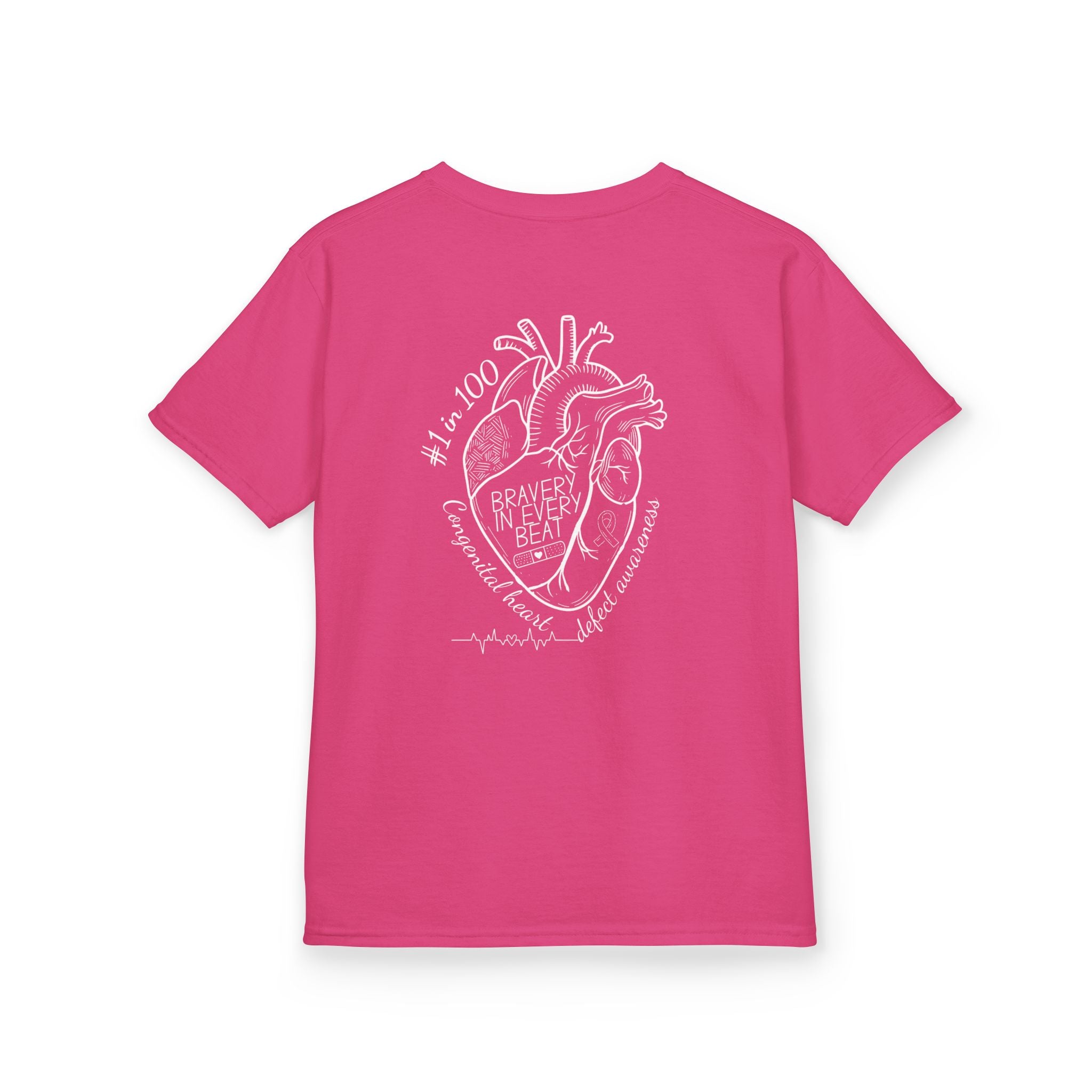 Kids "Bravery in Every Beat" CHD T-Shirt