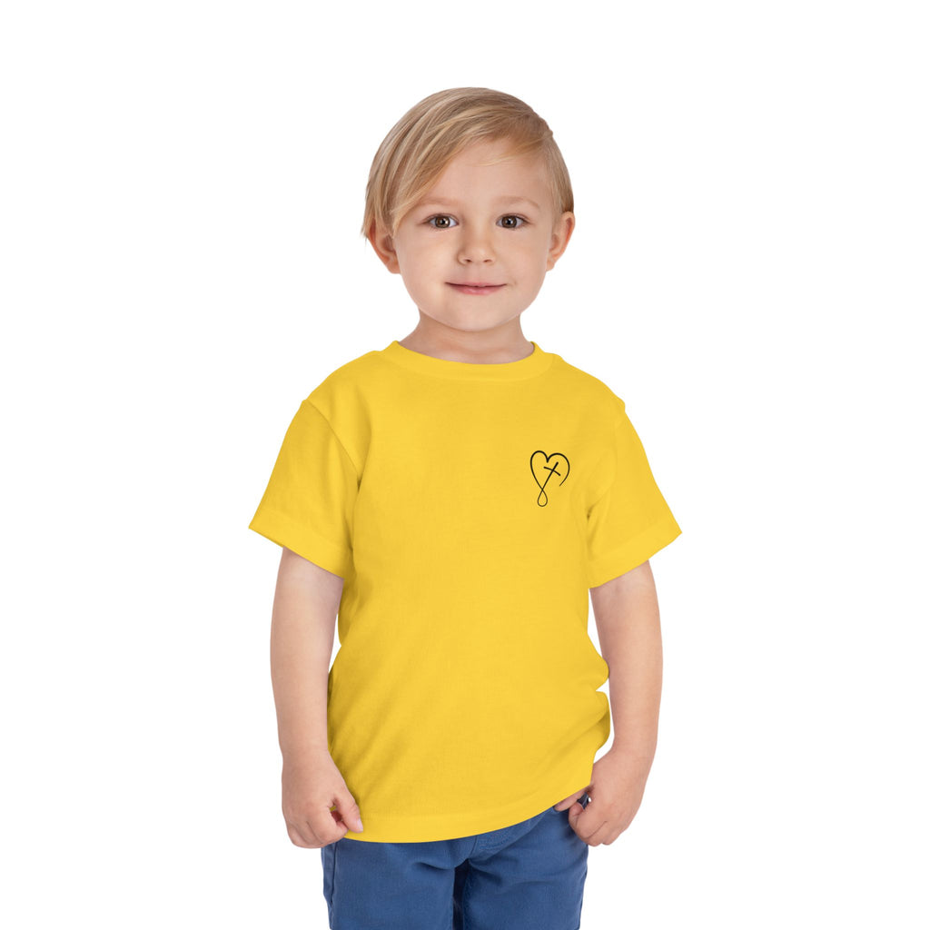 Toddler Short sleeve Jesus has my back