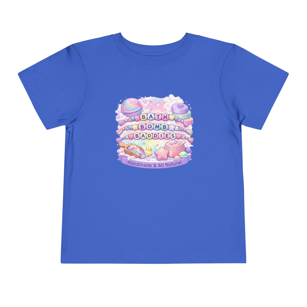 Toddler Bath Bomb Baddies T-Shirt — Pastel Handmade Bath Bombs Graphic Tee