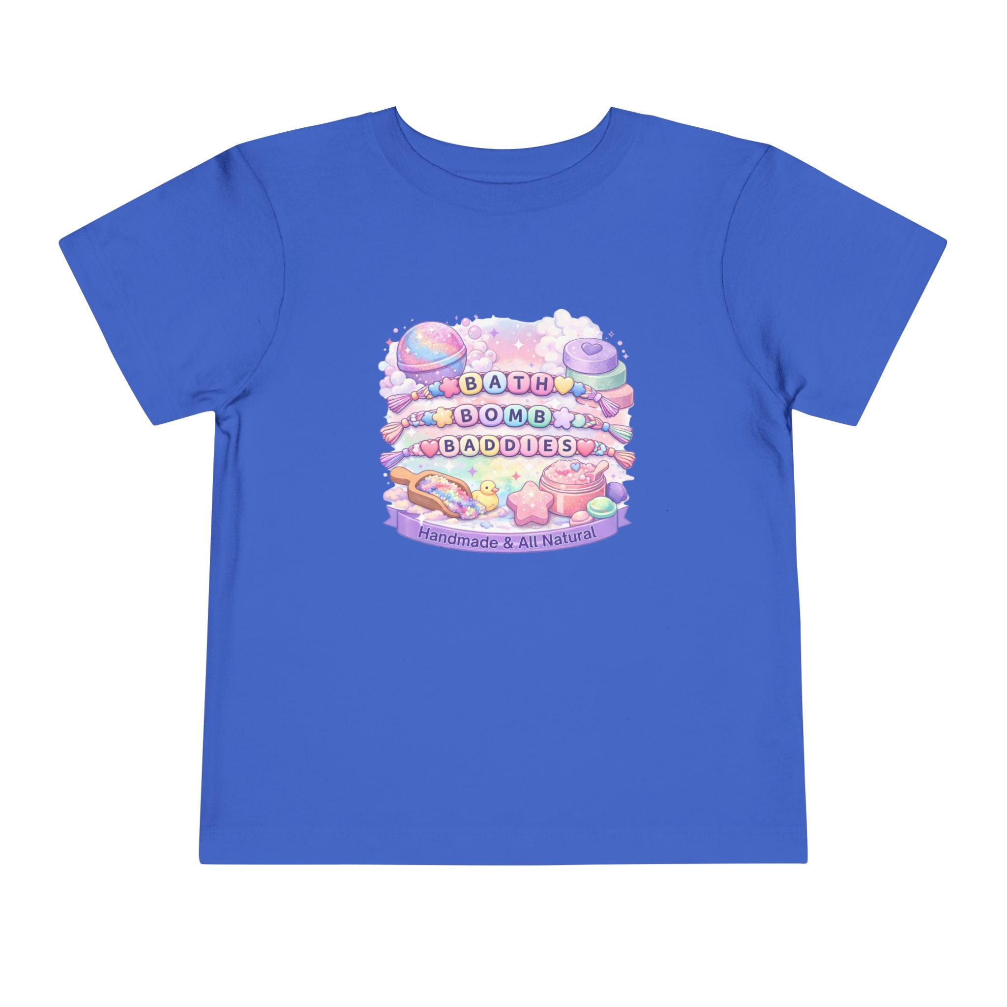 Toddler Bath Bomb Baddies T-Shirt — Pastel Handmade Bath Bombs Graphic Tee