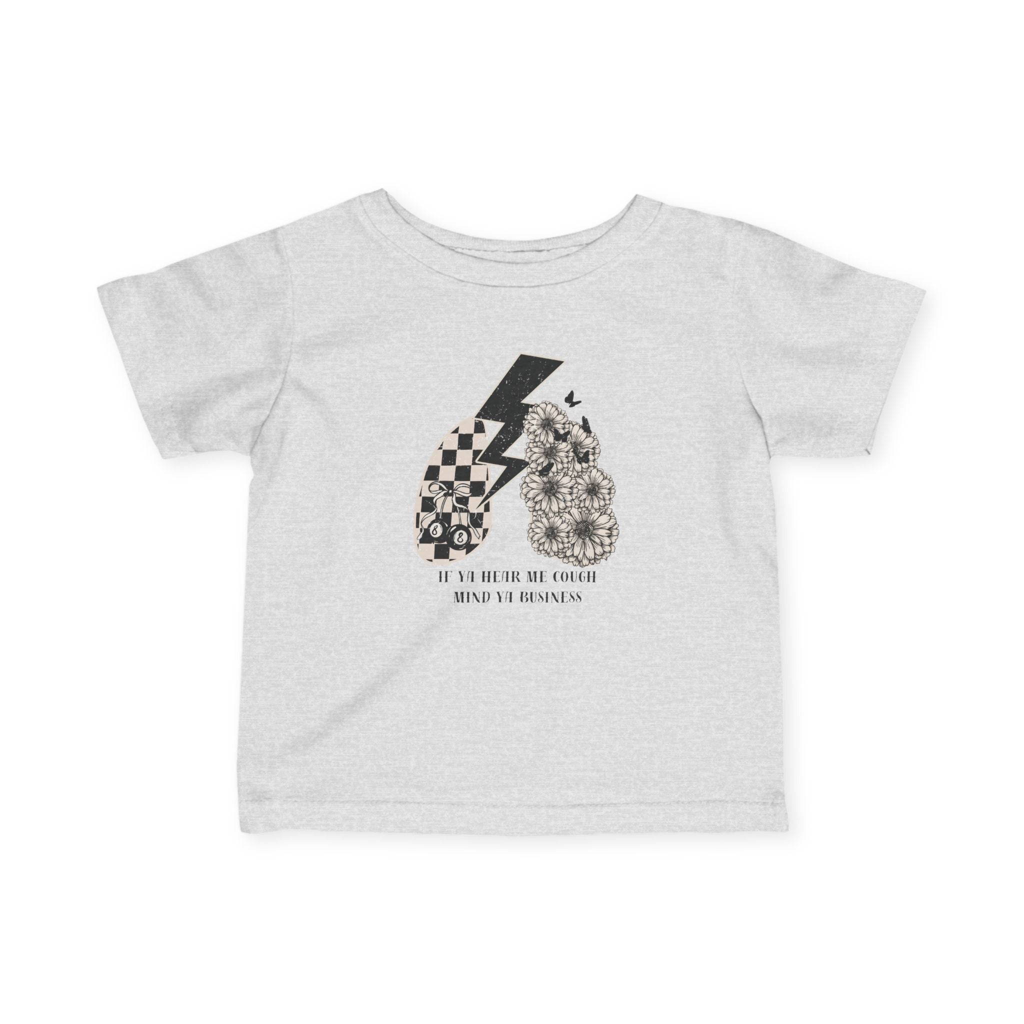 Infant Tee - Lungs Mind ya Business