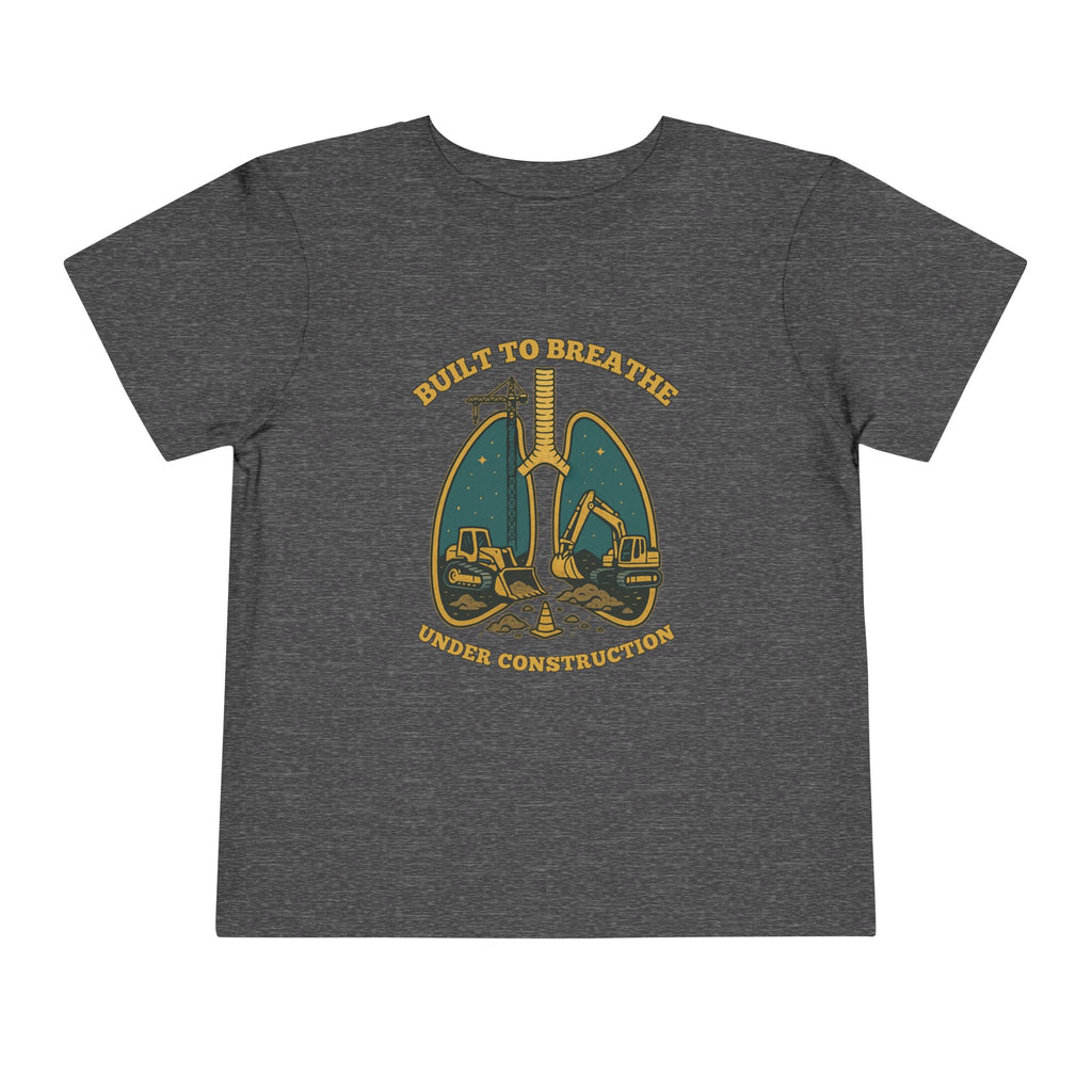 Toddler Tee Under Construction Built to Breathe