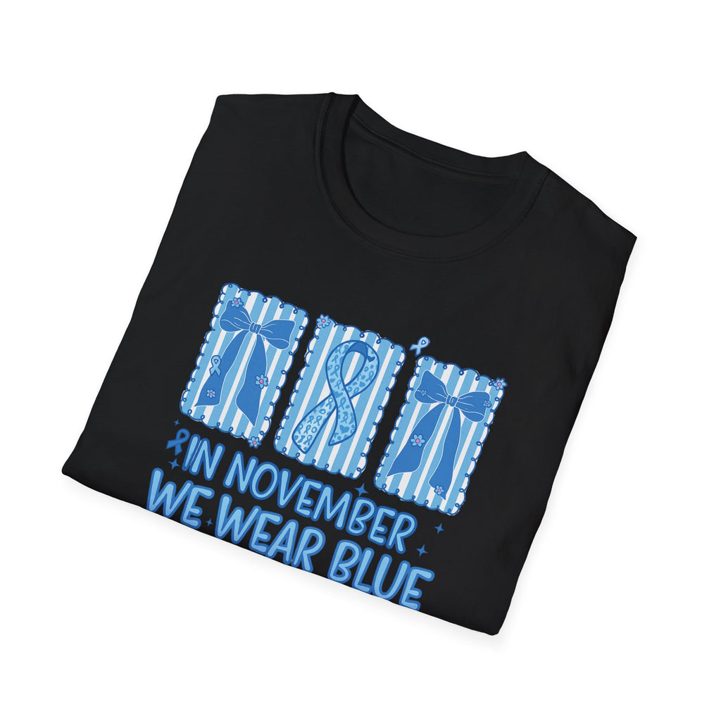 Diabetes Awareness T-Shirt — "In November We Wear Blue"
