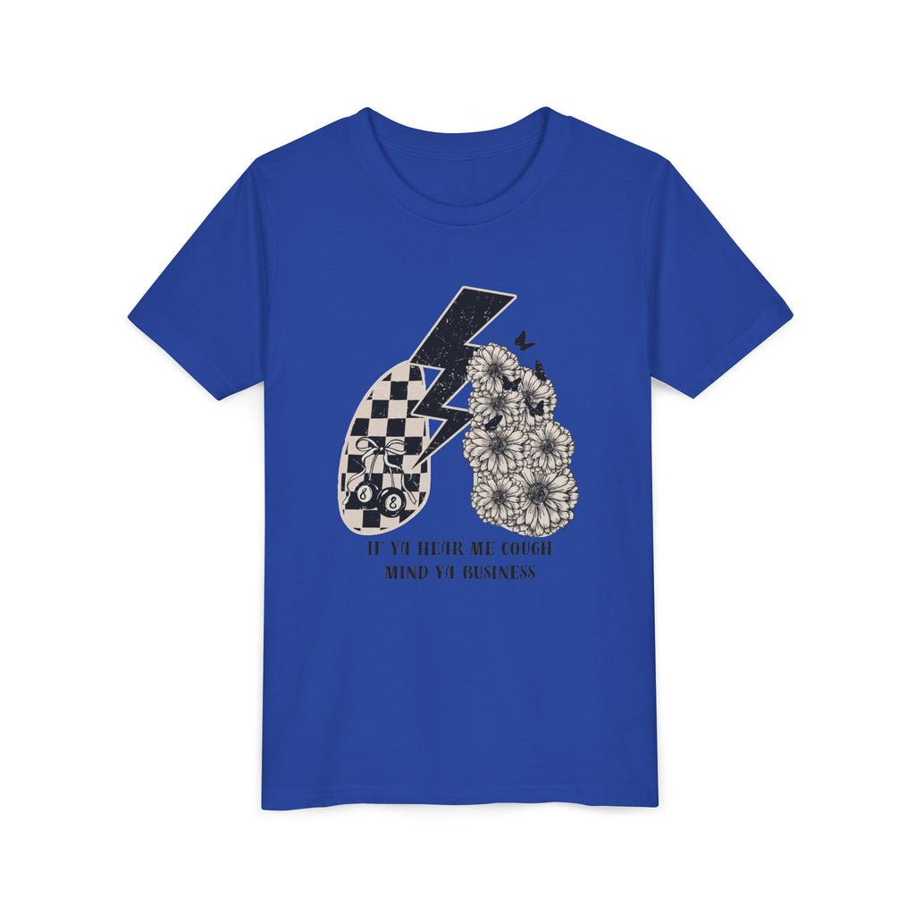 Lungs Mind Ya Business Tee- Youth