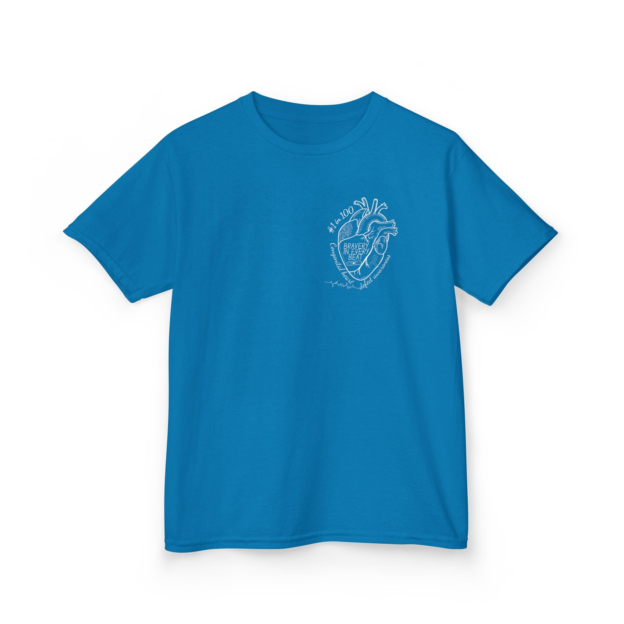 Kids "Bravery in Every Beat" CHD T-Shirt