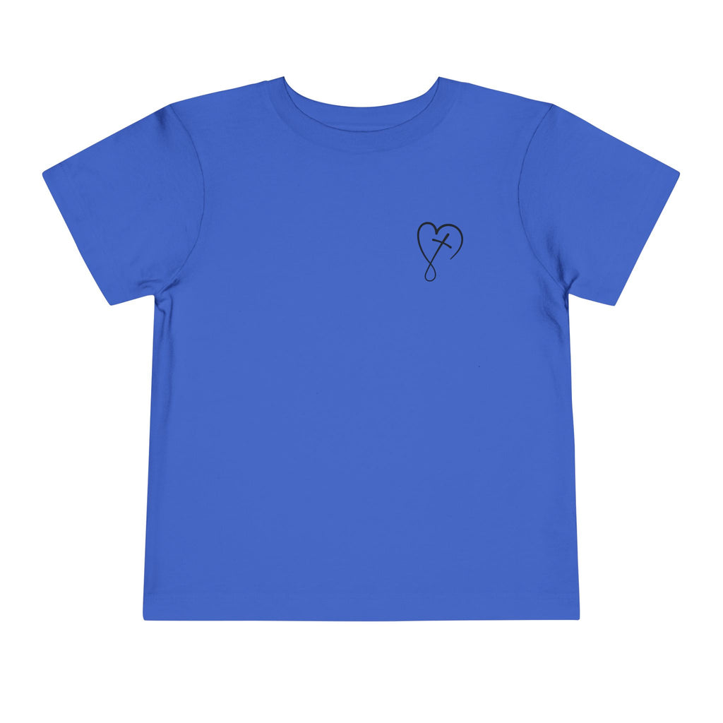 Toddler Short sleeve Jesus has my back