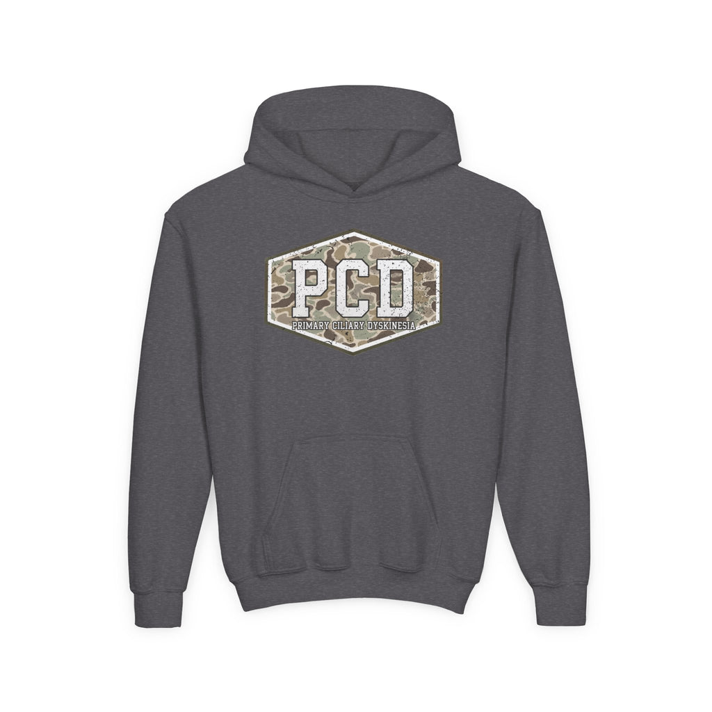 Youth Hoodie – PCD Camo Logo Pullover