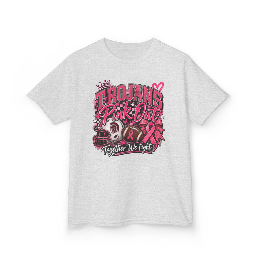 Kids Tee — Trojans Pink Out “Together We Fight” Breast Cancer Awareness