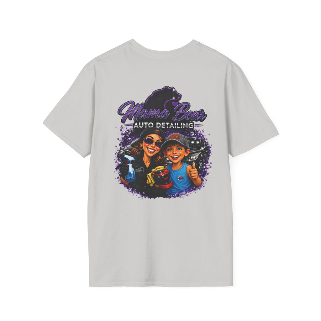 Mama Bear Auto Detailing Tee — Women's Car Care Shirt for Detailers